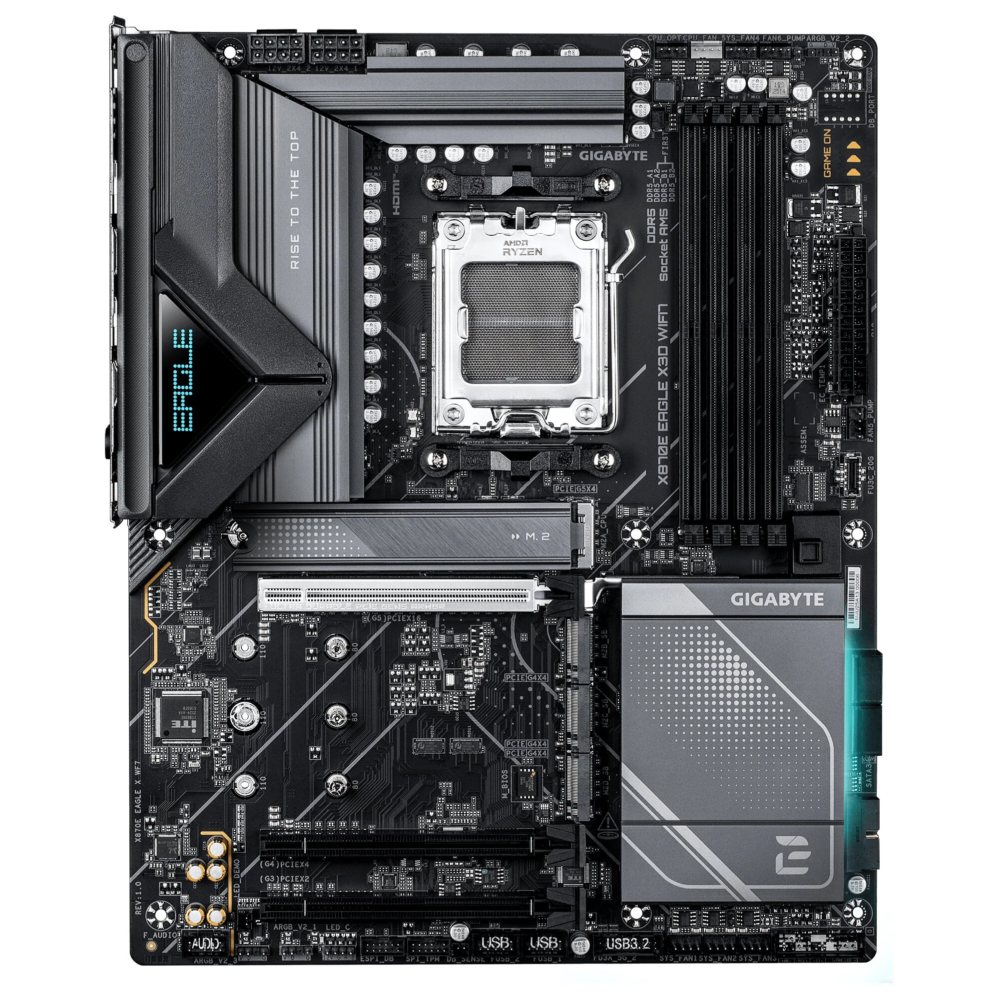 GIGABYTE X870E EAGLE X3D WIFI7 Mainboard – Bild 2