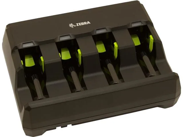 Zebra SAC3600-4001CR Ladegerät für Mobilgeräte Barcodelesegerät Schwarz AC Drinnen – Bild 1