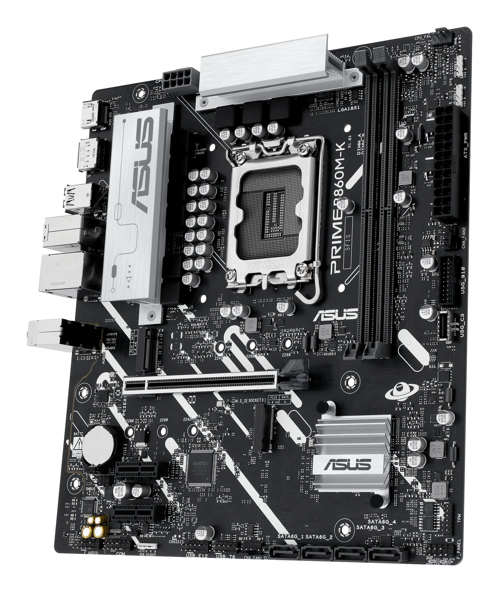 ASUS PRIME B860M-K Intel B860 LGA 1851 (Socket V1) micro ATX – Bild 4