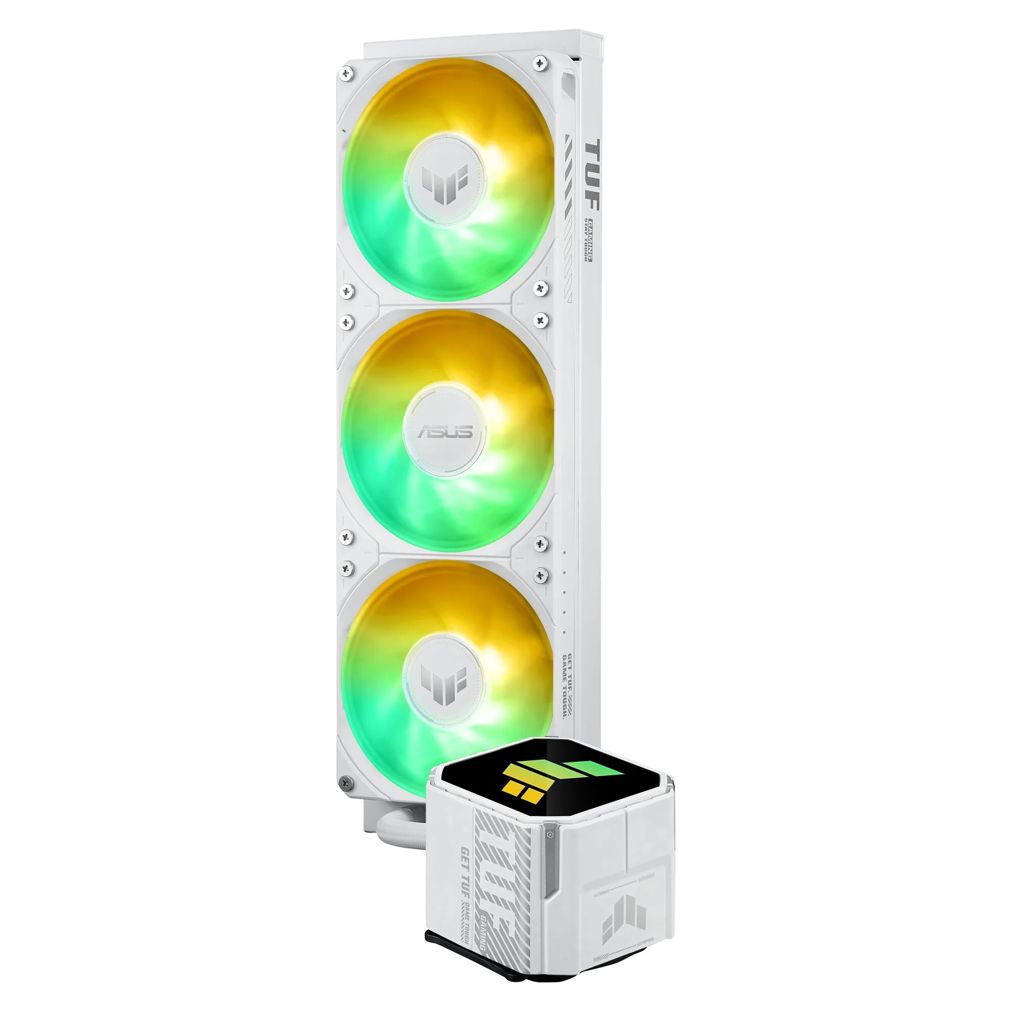 ASUS TUF Gaming LC III 360 ARGB White Edition Computergehäuse All-in-One-Flüssigkeitskühler 12 cm Weiß – Bild 5