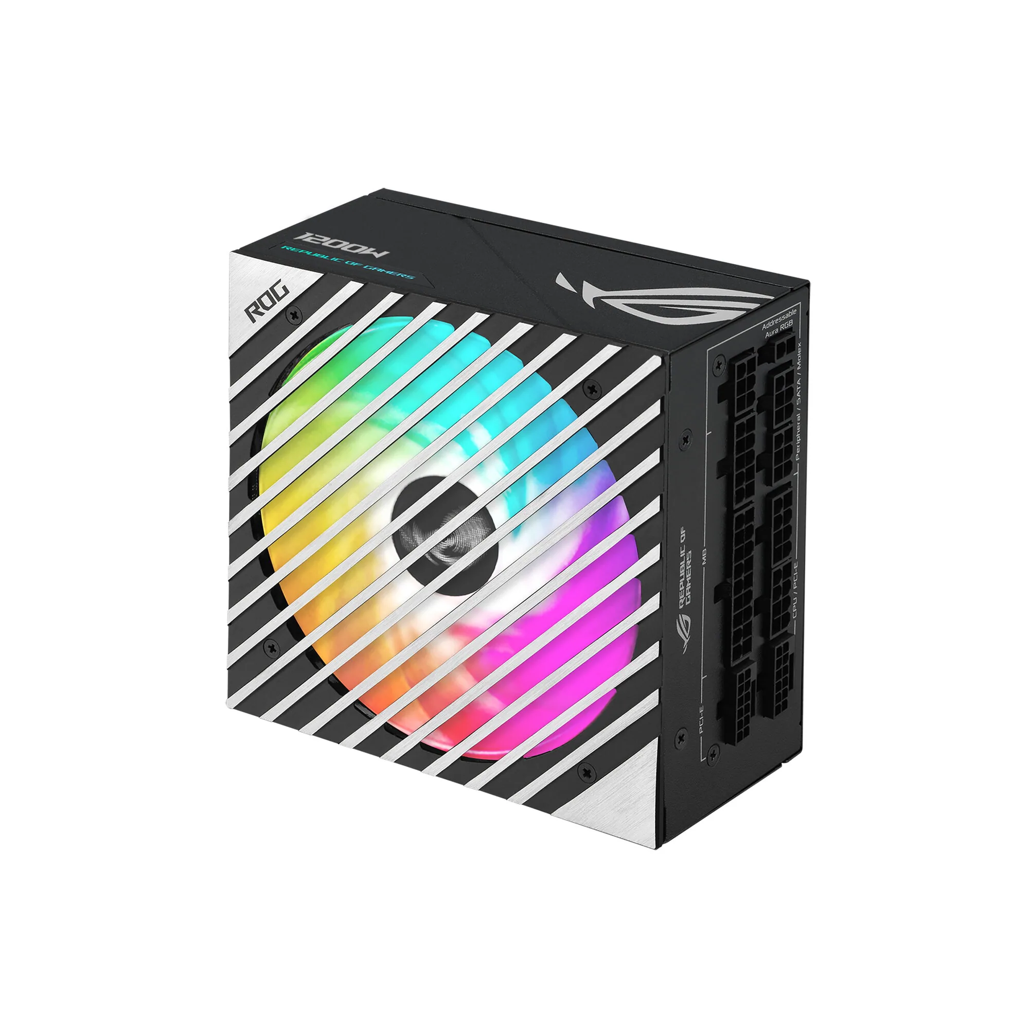 ASUS ROG -LOKI-1200T-SFX-L-GAMING Netzteil 1200 W 20+4 pin ATX Schwarz, Silber – Bild 4