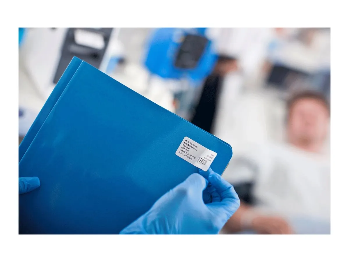 Einzeletikettenrolle Brother weiß 51x26mm (16St. Karton)