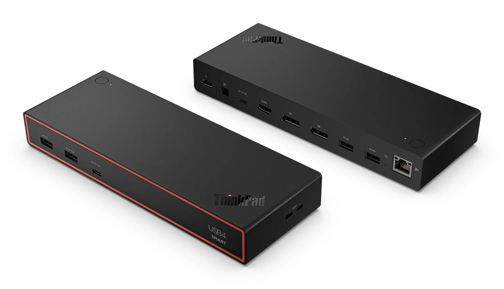 Lenovo ThinkPad USB4 Smart Dock 5500 with 135W Adapter Kabelgebunden Schwarz – Bild 3