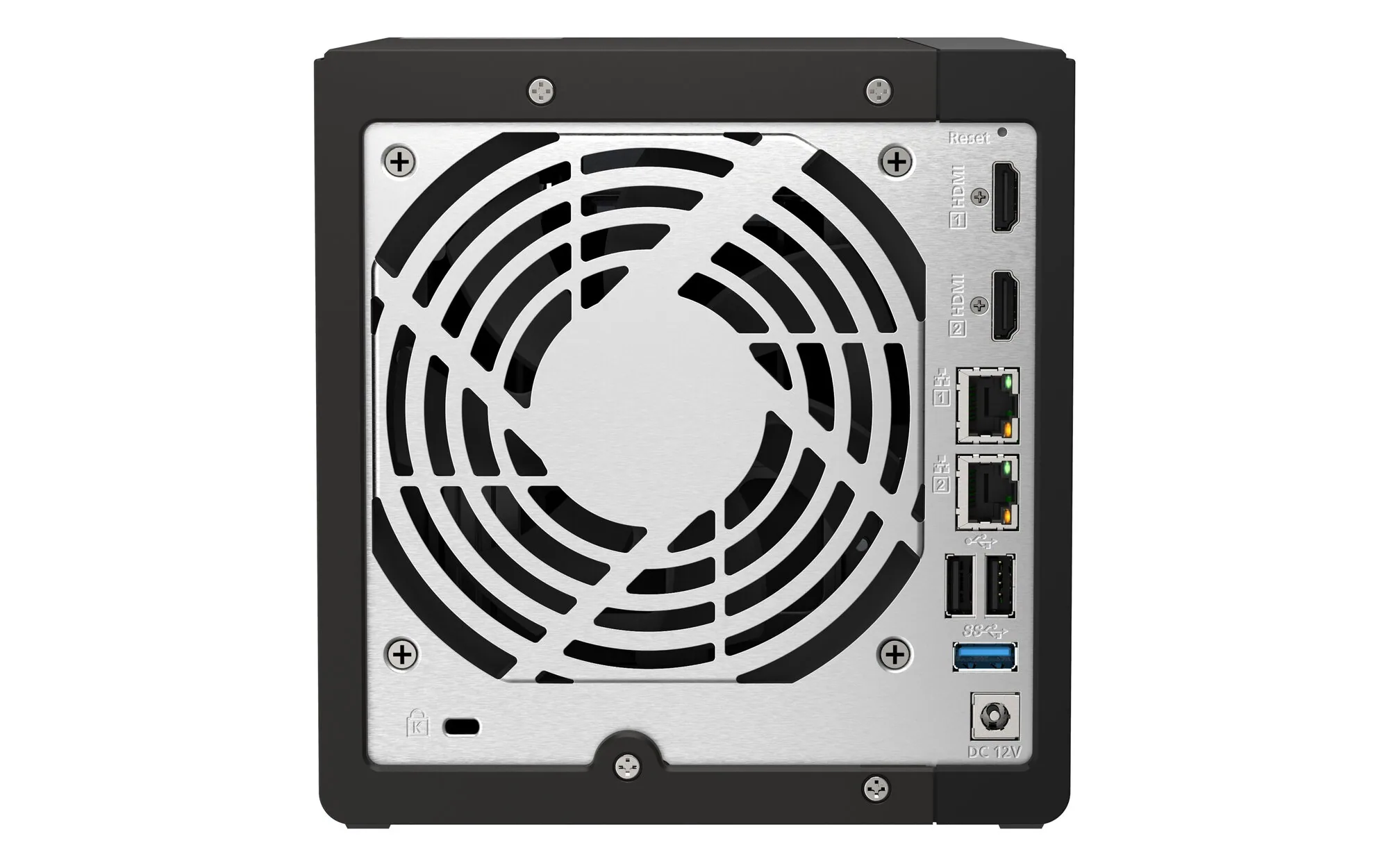 QNAP QVP-41C NAS & Speicherserver Tower Intel® Celeron® J6412 8 GB DDR4 0 TB Schwarz – Bild 6