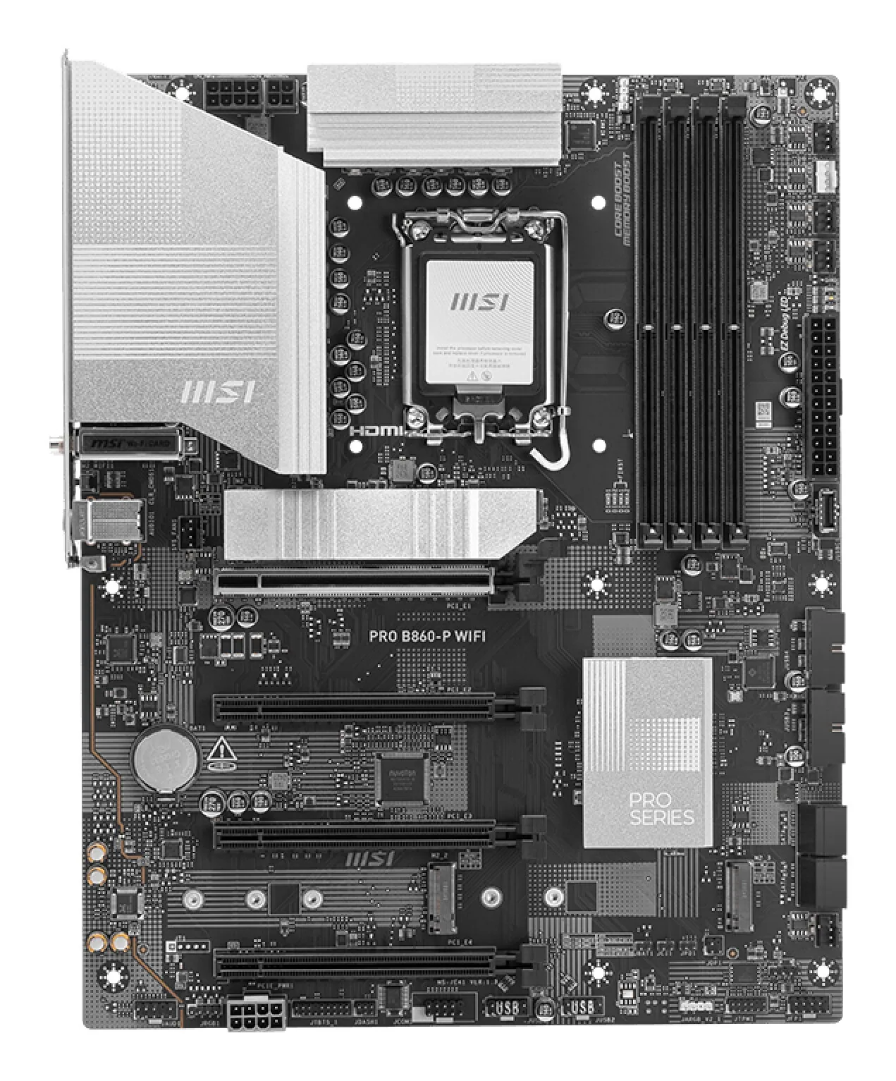 MSI PRO B860-P WIFI Motherboard Intel B860 LGA 1851 (Socket V1) ATX – Bild 2