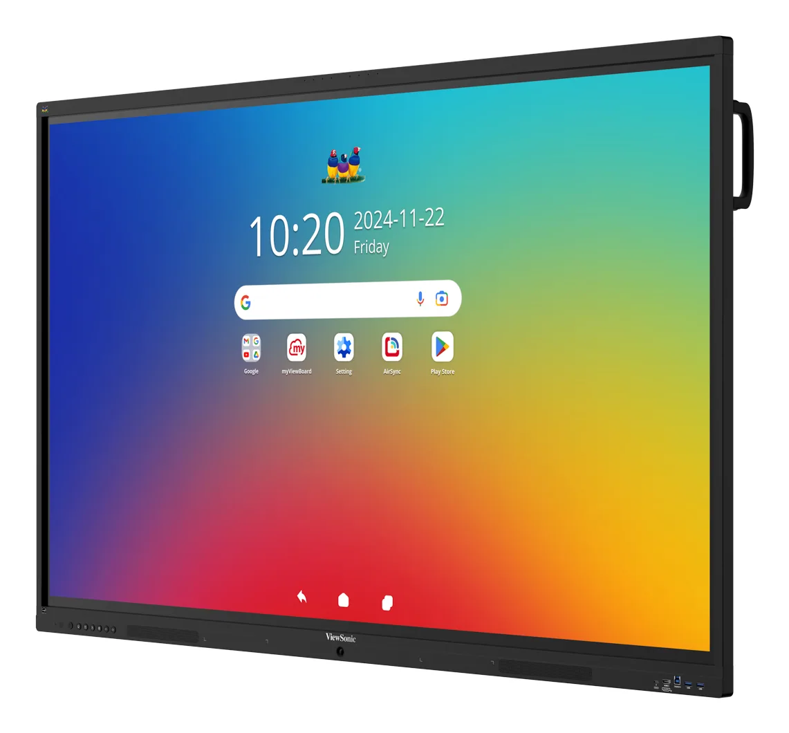 ViewSonic IFP8641 Interaktives Whiteboard 2,18 m (86") 3840 x 2160 Pixel Touchscreen Schwarz HDMI – Bild 2