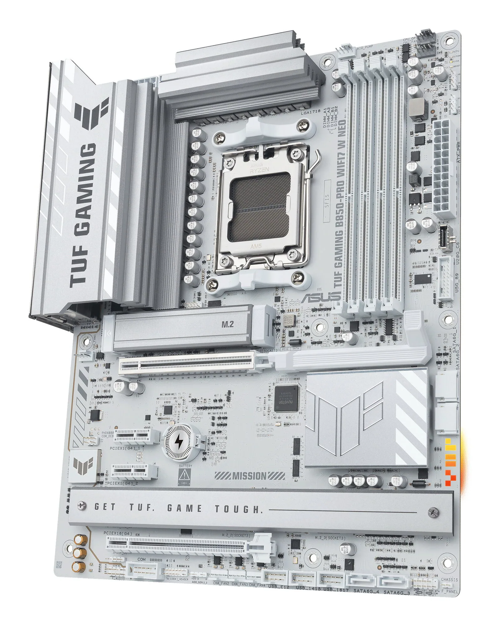 ASUS TUF GAMING B850-PRO WIFI7 W NEO AMD B850 Sockel AM5 ATX – Bild 3