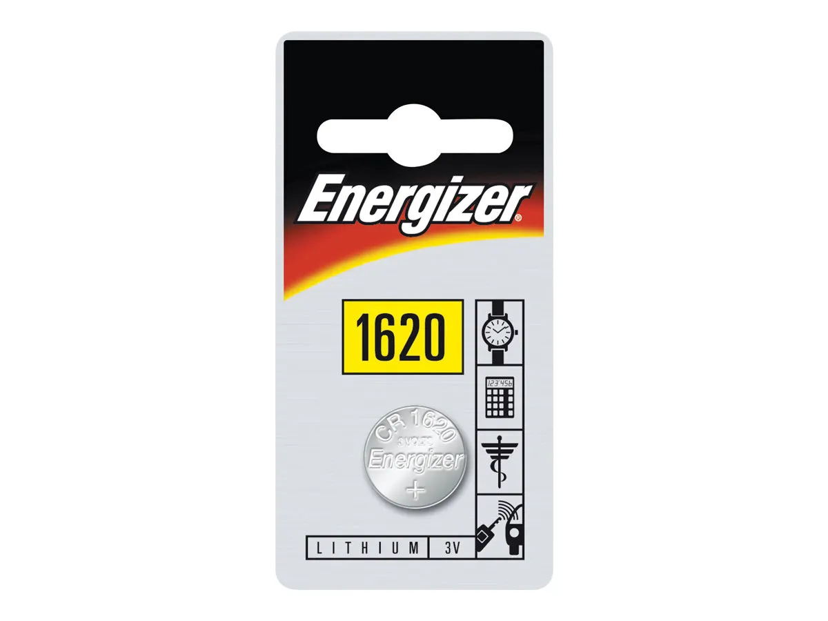 Energizer Batterie Knopfzelle CR1620 3.0V Lithium 1 Stück