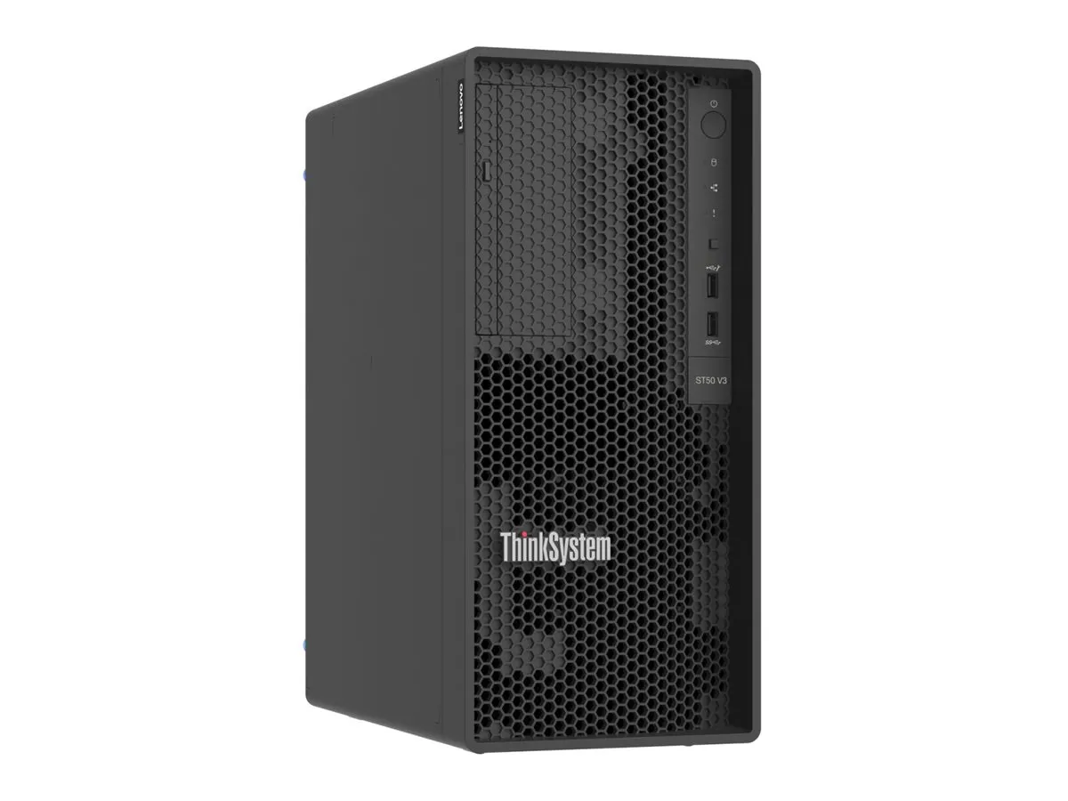 Lenovo ThinkSystem ST50 V3 Server 1,92 TB Tower Intel Xeon E E-2414 2,6 GHz 16 GB DDR5-SDRAM 500 W
