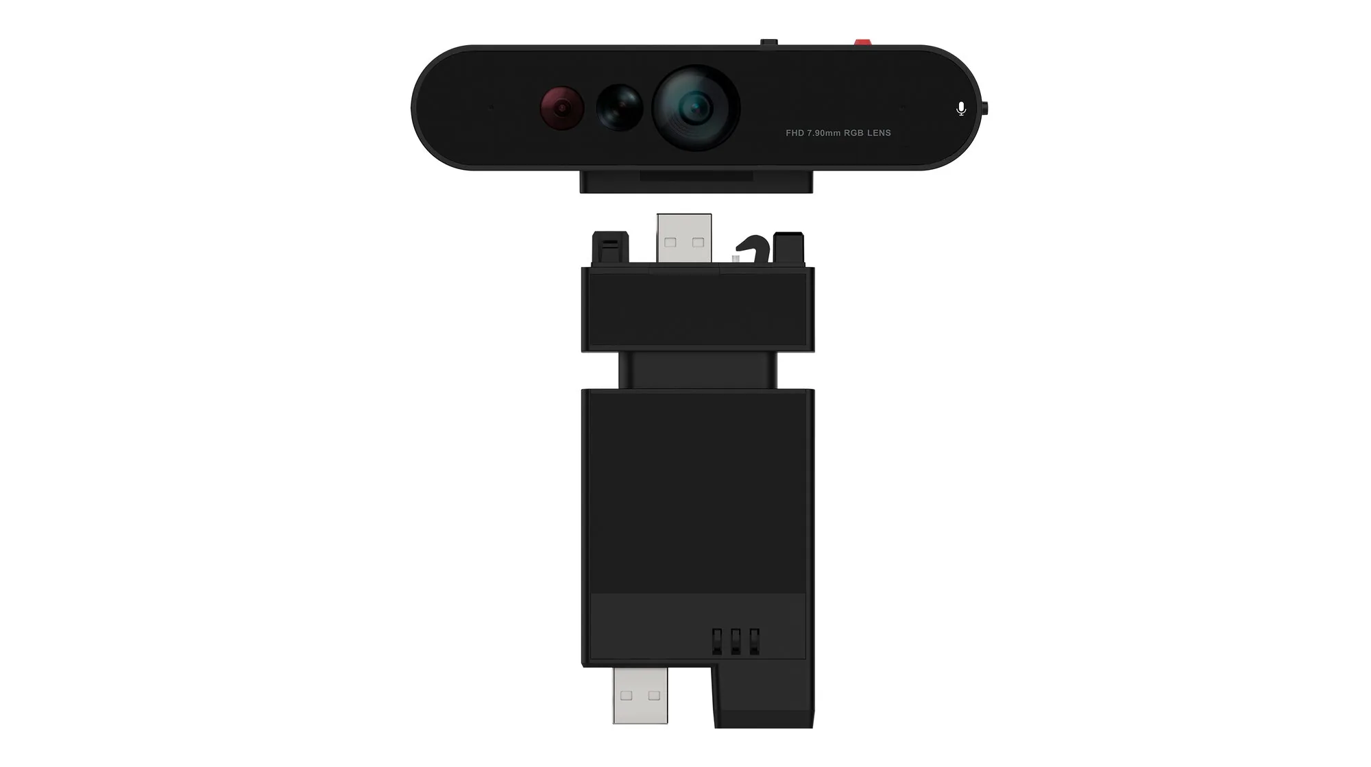 Lenovo ThinkVision MC60 (S) Webcam 1920 x 1080 Pixel USB 2.0 Schwarz – Bild 1