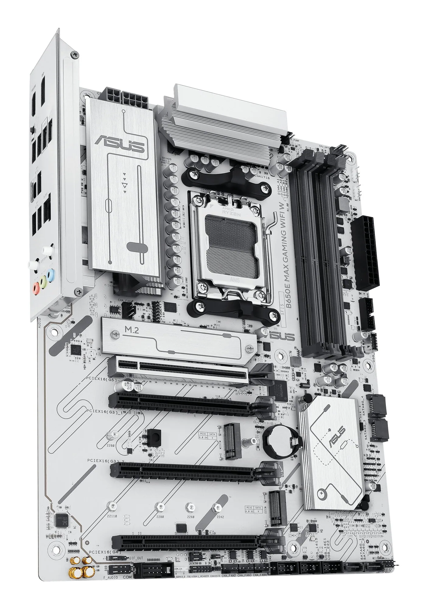 ASUS B650E MAX GAMING WIFI W AMD B650 Sockel AM5 ATX – Bild 3