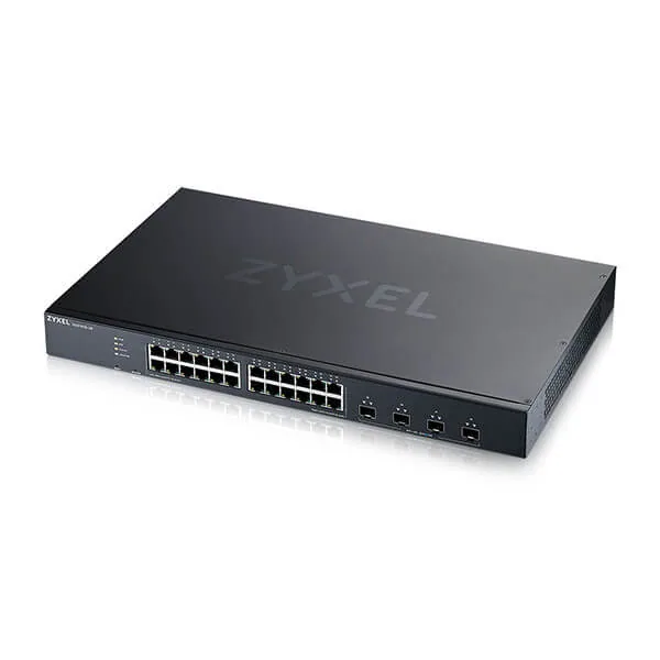 Zyxel XGS1935-28-EU0101F Netzwerk-Switch Managed L2+/L3 Gigabit Ethernet (10/100/1000) 1U Schwarz – Bild 1