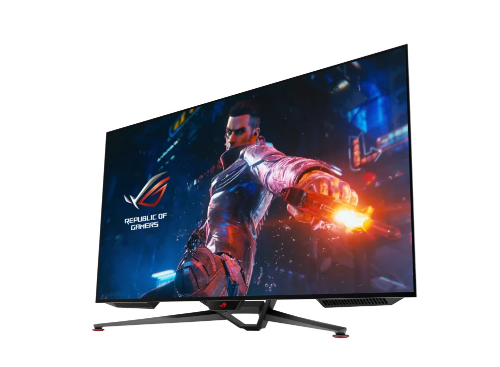 ASUS ROG Swift PG48UQ Computerbildschirm 120,7 cm (47.5") 3840 x 2160 Pixel 4K Ultra HD OLED Schwarz – Bild 4