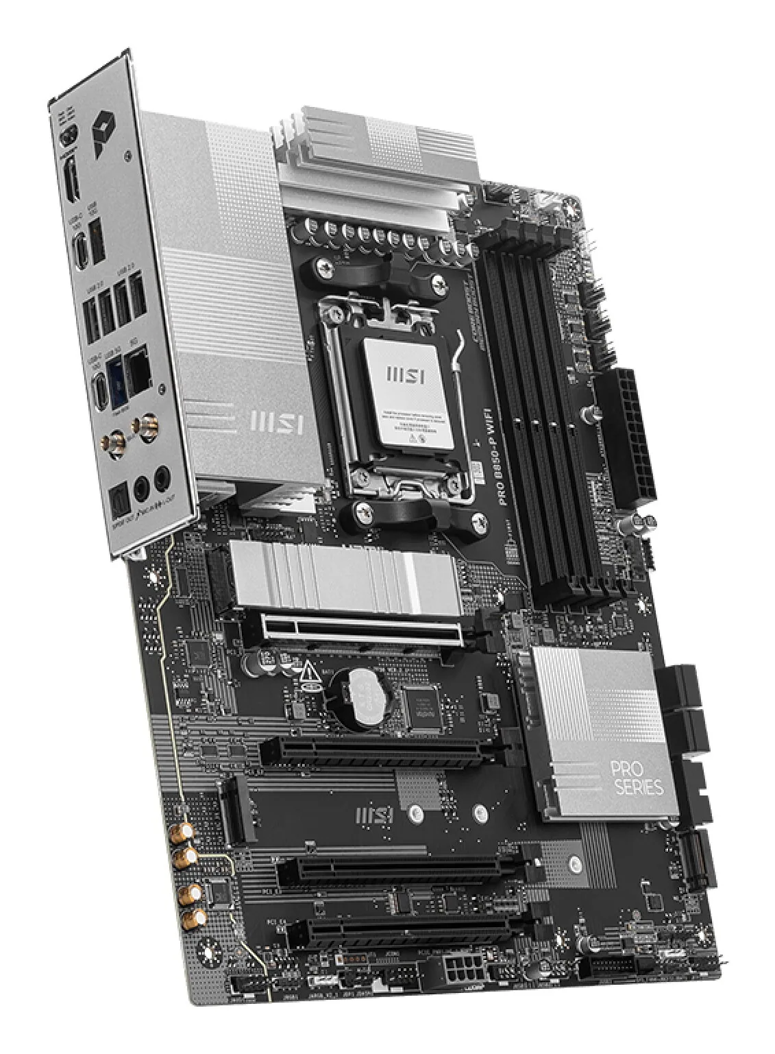 MSI PRO B850-P WIFI Motherboard AMD B850 Sockel AM5 ATX – Bild 3