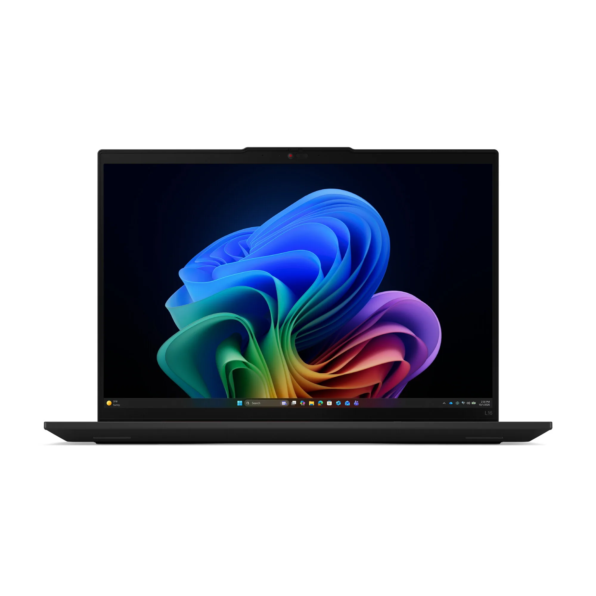 Lenovo ThinkPad L16 Gen 3 (Intel) Copilot+ PC Intel Core Ultra 5 325 Laptop 40,6 cm (16") WUXGA 24 GB DDR5-SDRAM 512 GB SSD Wi-Fi 7 (802.11be) Windows 11 Pro Schwarz Deutsch – Bild 2