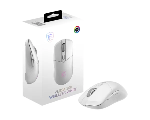MSI Versa 300 Wireless Maus Gaming Rechts RF Wireless + Bluetooth + USB Type-C Optisch 8000 DPI – Bild 5