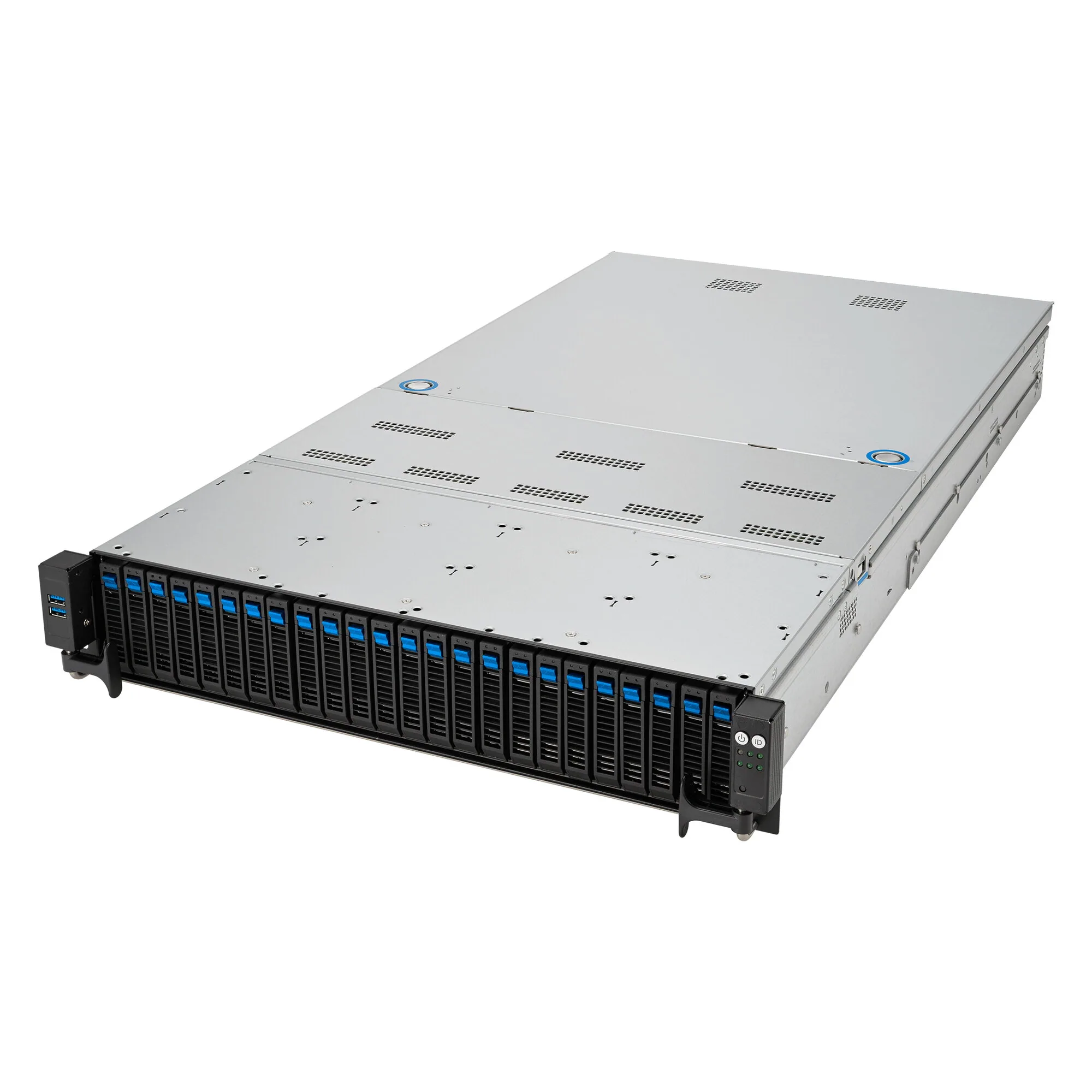 ASUS RS720A-E12-RS24 Socket SP5 Rack (2U) Grau – Bild 1