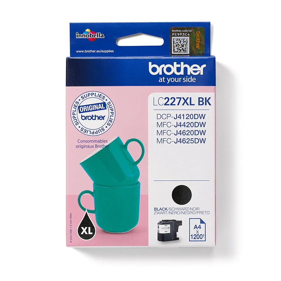 Brother LC227XLBK Druckerpatrone 1 Stück(e) Original Schwarz – Bild 1