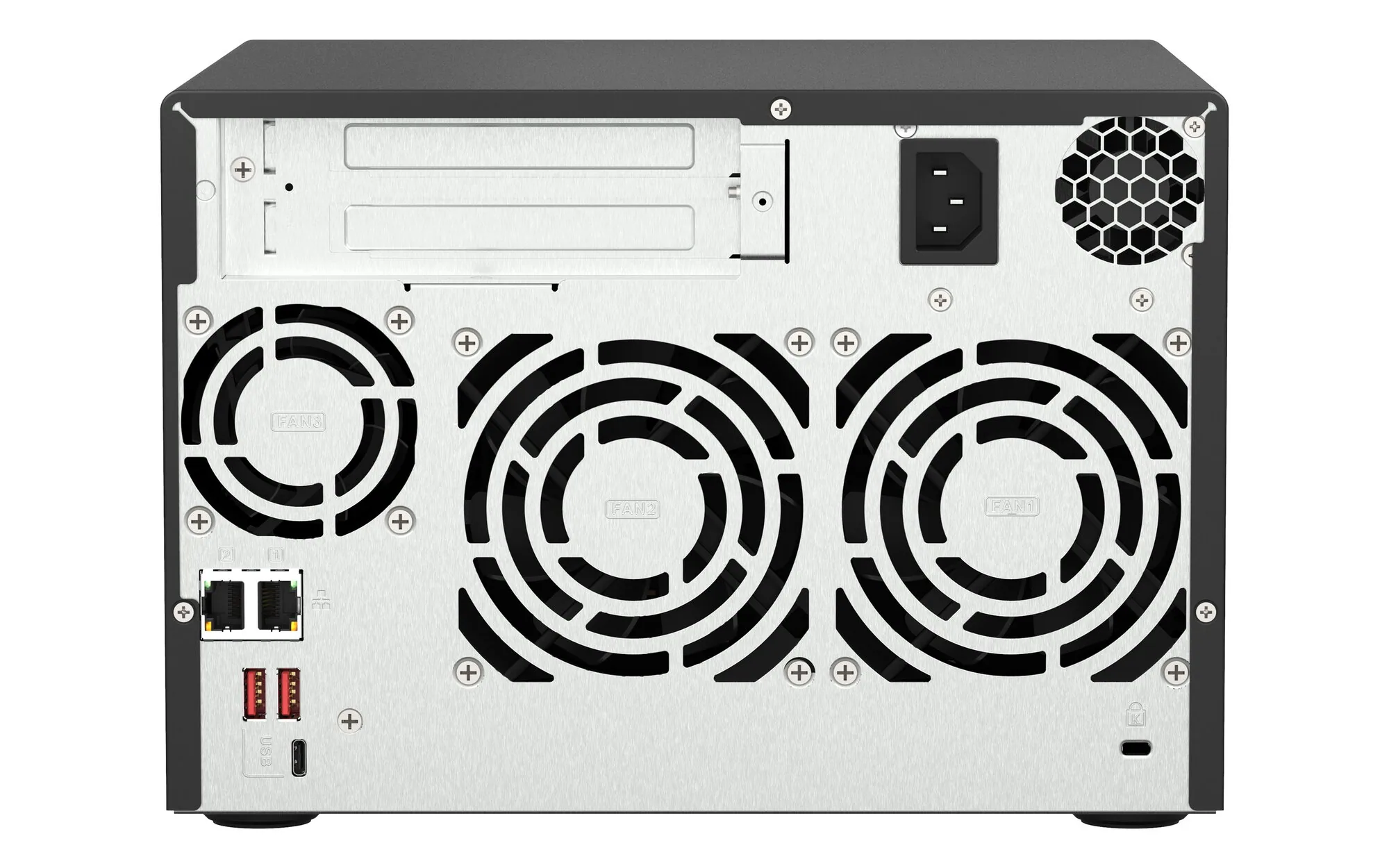 QNAP TS-673A NAS Tower Ryzen Embedded V1500B 8 GB DDR4 0 TB QNAP Turbo System Schwarz – Bild 6