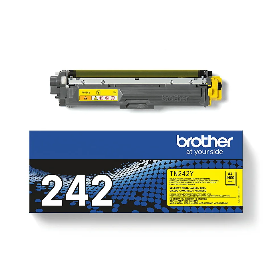 Brother TN-242Y Tonerkartusche 1 Stück(e) Original Gelb – Bild 1