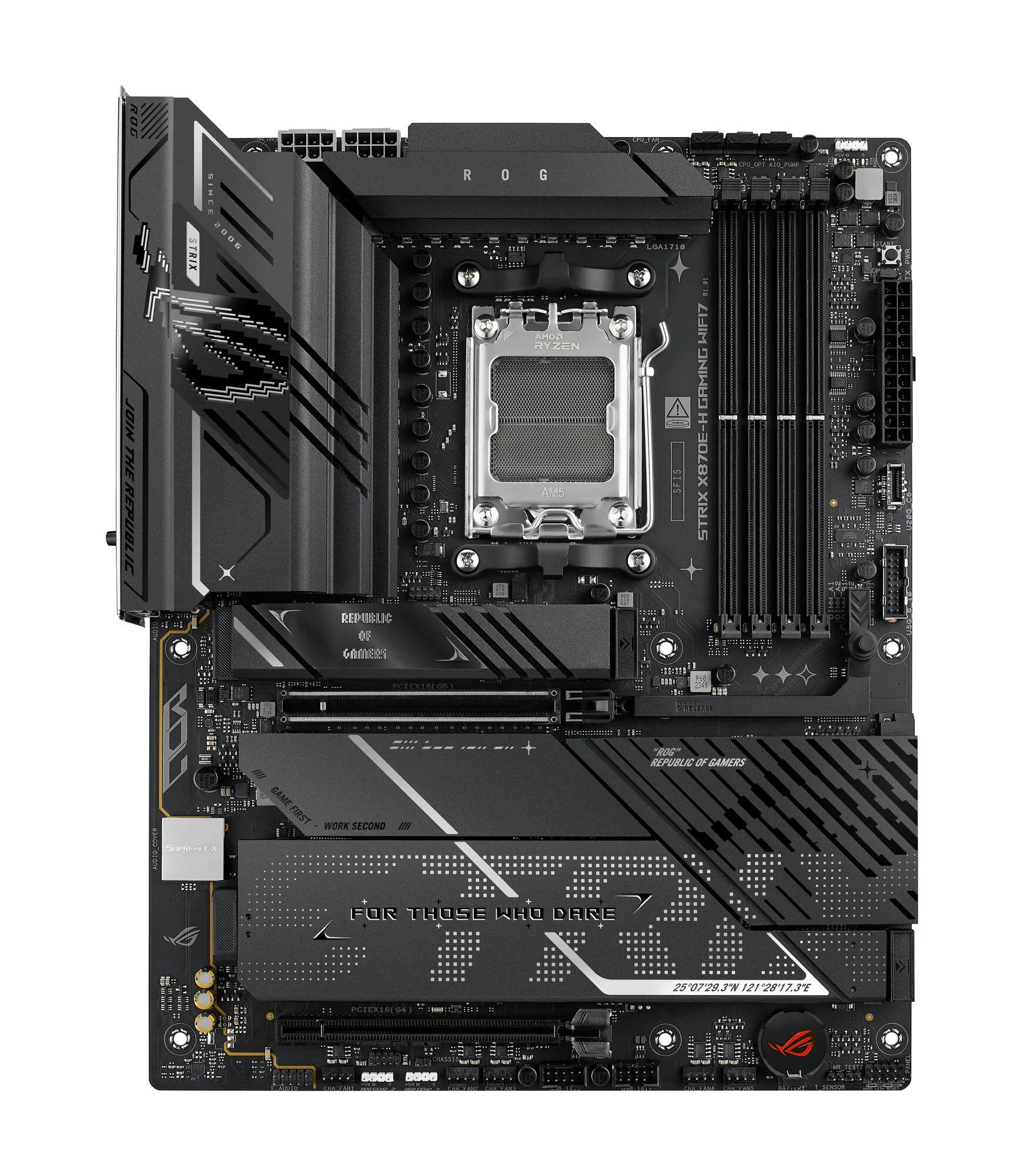 ASUS ROG STRIX X870E-H GAMING WIFI7 AMD X870E Sockel AM5 ATX – Bild 1