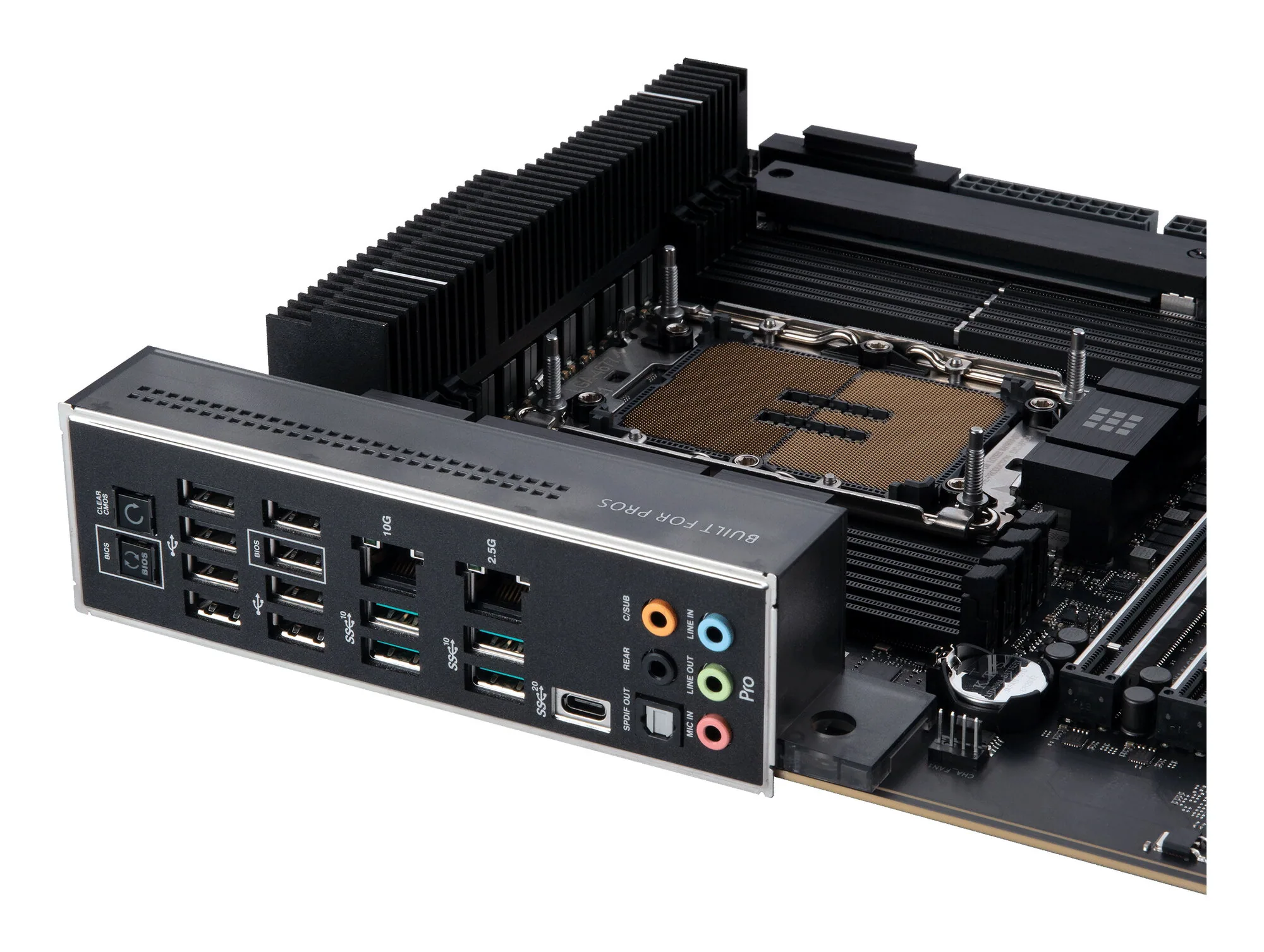 ASUS PRO WS W790-ACE Intel W790 LGA 4677 (Socket E) SSI CEB – Bild 4