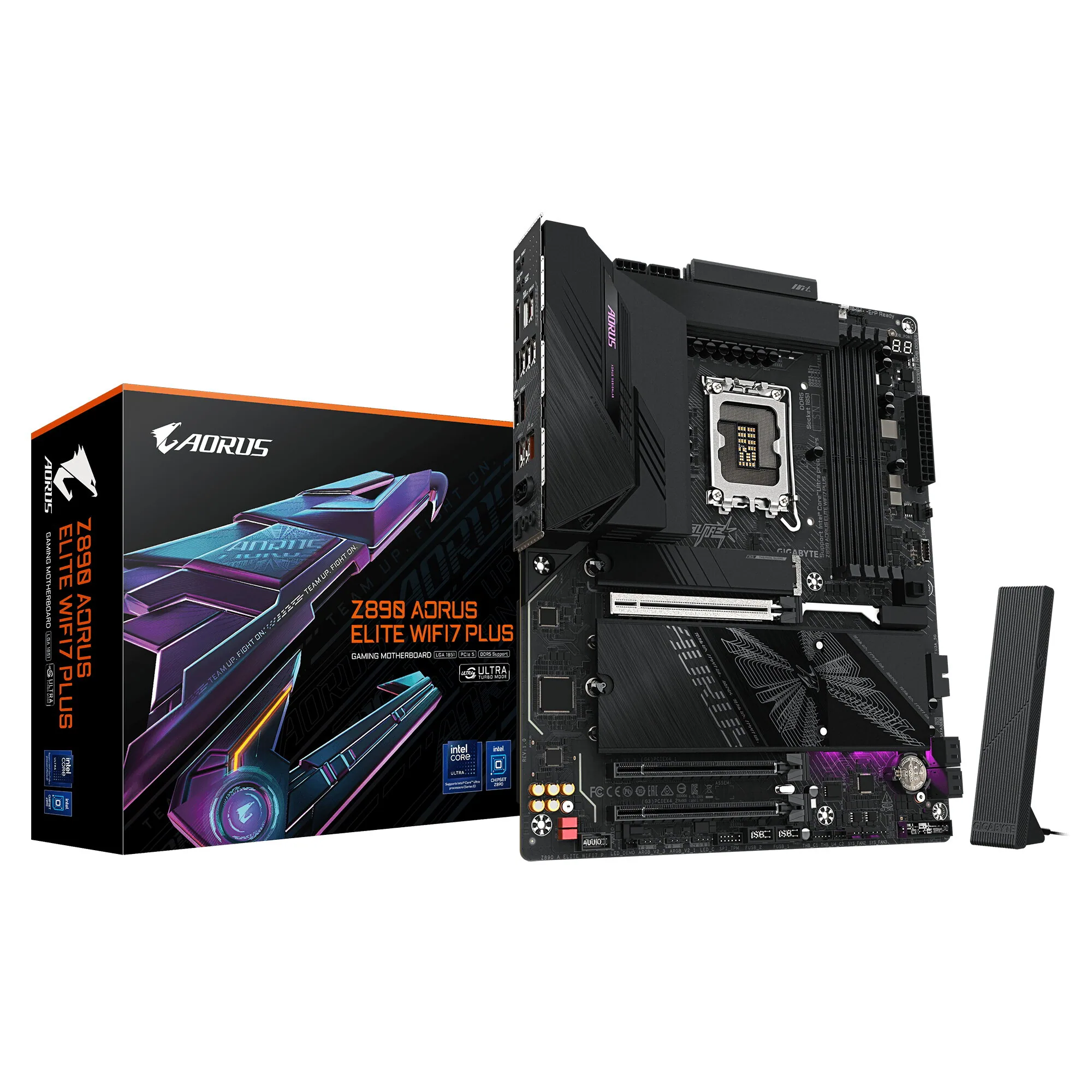 GIGABYTE Z890 AORUS ELITE WIFI7 Plus Mainboard – Bild 1