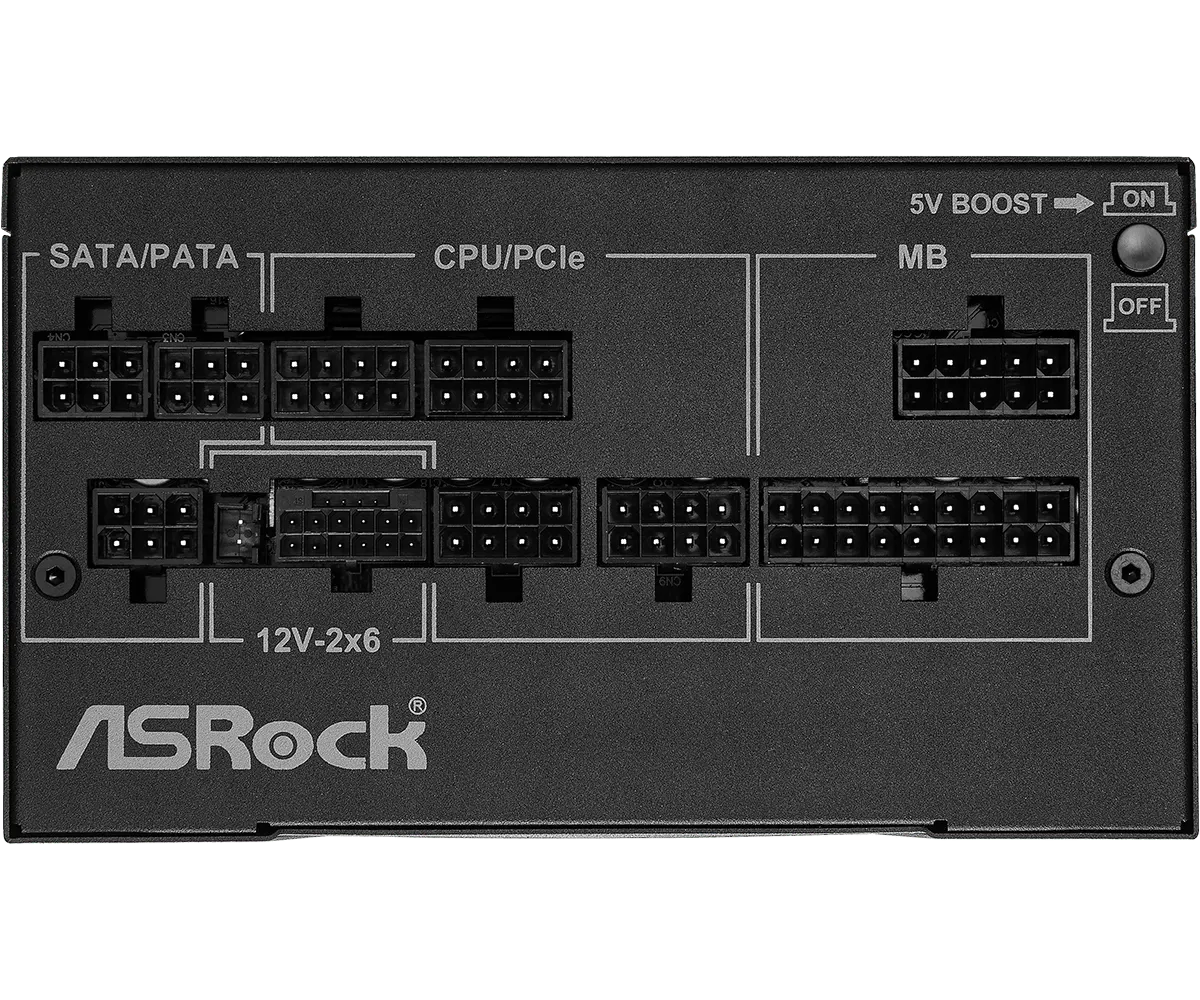 ASRock Phantom Gaming PG-750G    750W ATX 80+ Gold     black retail