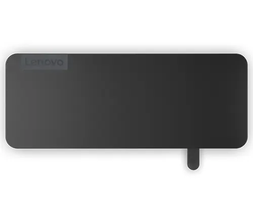 Lenovo 4X11N40212 laptop-dockingstation & portreplikator Kabelgebunden USB 3.2 Gen 1 (3.1 Gen 1) Type-C Schwarz – Bild 1
