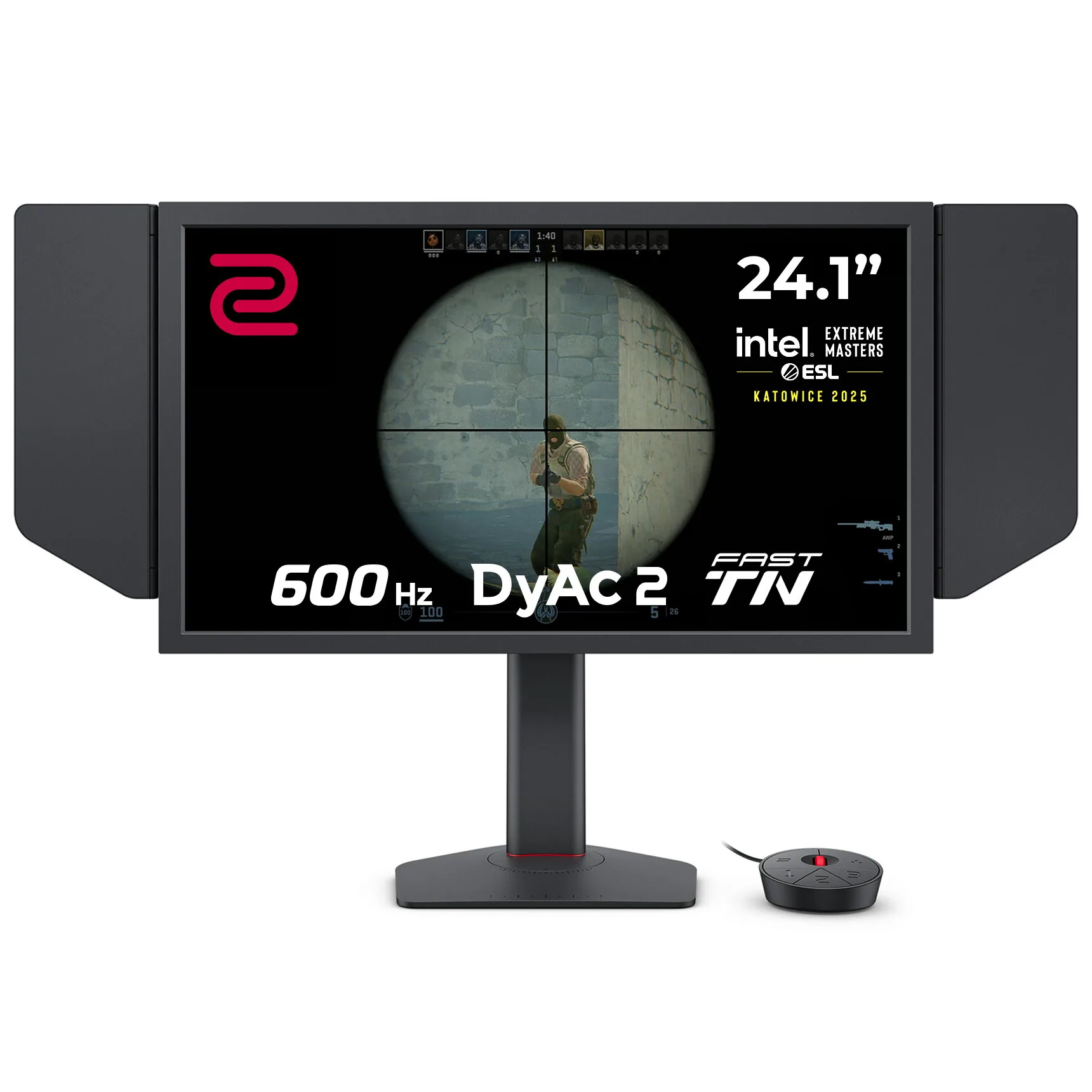 ZOWIE XL2586X+ Computerbildschirm 61,2 cm (24.1") 1920 x 1080 Pixel Full HD Schwarz – Bild 1