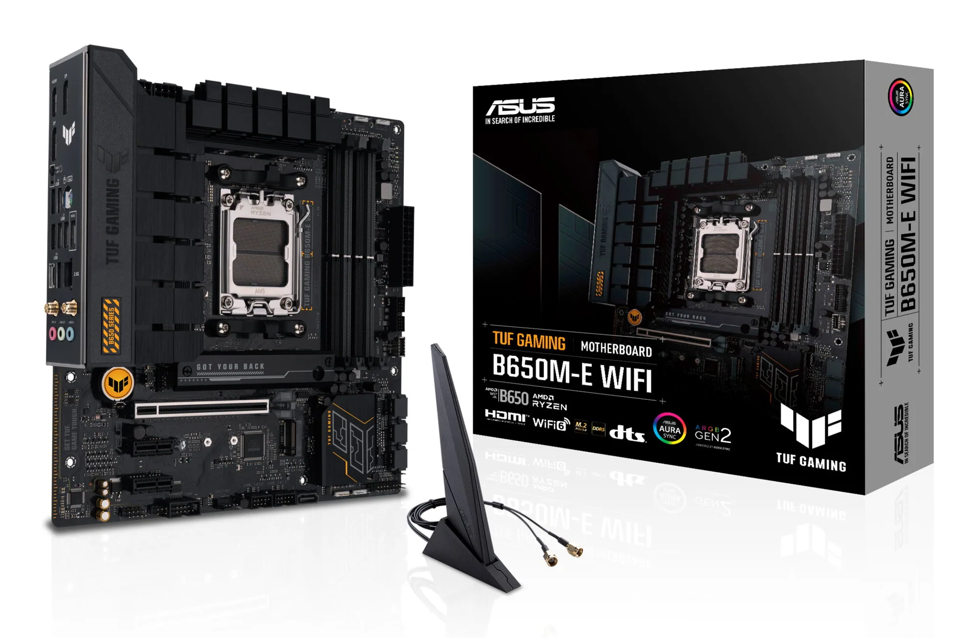 ASUS TUF GAMING B650M-E WIFI AMD B650 Sockel AM5 micro ATX – Bild 1