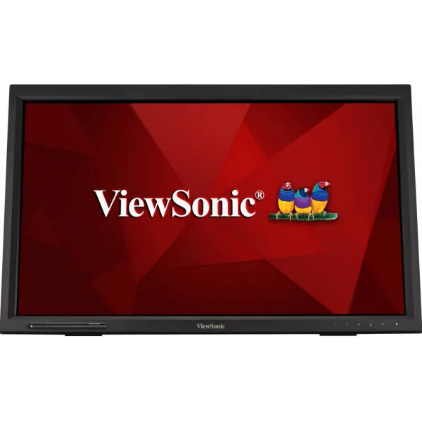 Viewsonic TD2423 Computerbildschirm 59,9 cm (23.6") 1920 x 1080 Pixel Full HD LED Touchscreen Multi-Nutzer Schwarz – Bild 1