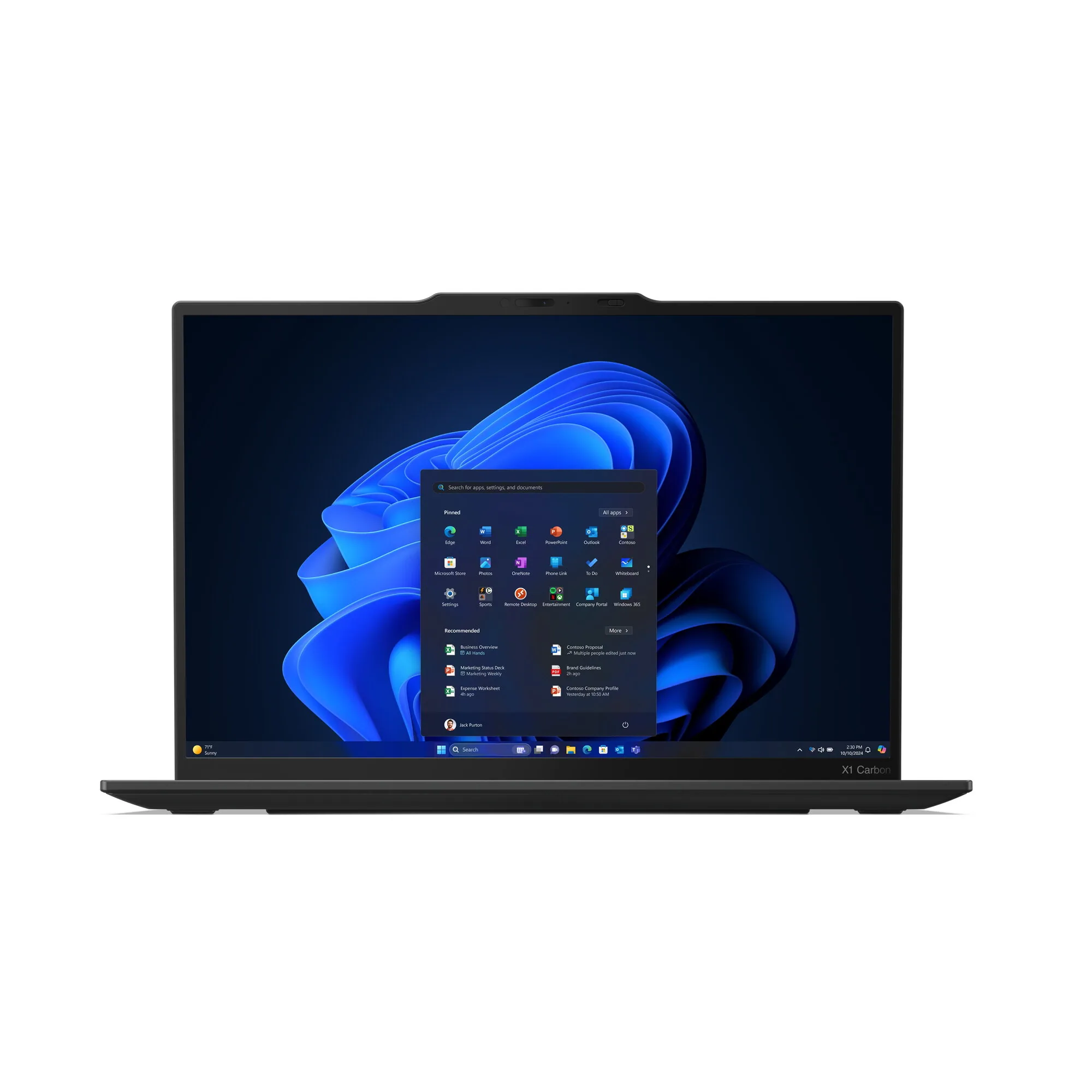 Lenovo ThinkPad X1 Carbon Gen 13 Aura Edition Copilot+ PC Intel Core Ultra 7 258V Laptop 35,6 cm (14") 2.8K 32 GB LPDDR5x-SDRAM 2 TB SSD Wi-Fi 7 (802.11be) Windows 11 Pro Schwarz Deutsch – Bild 4