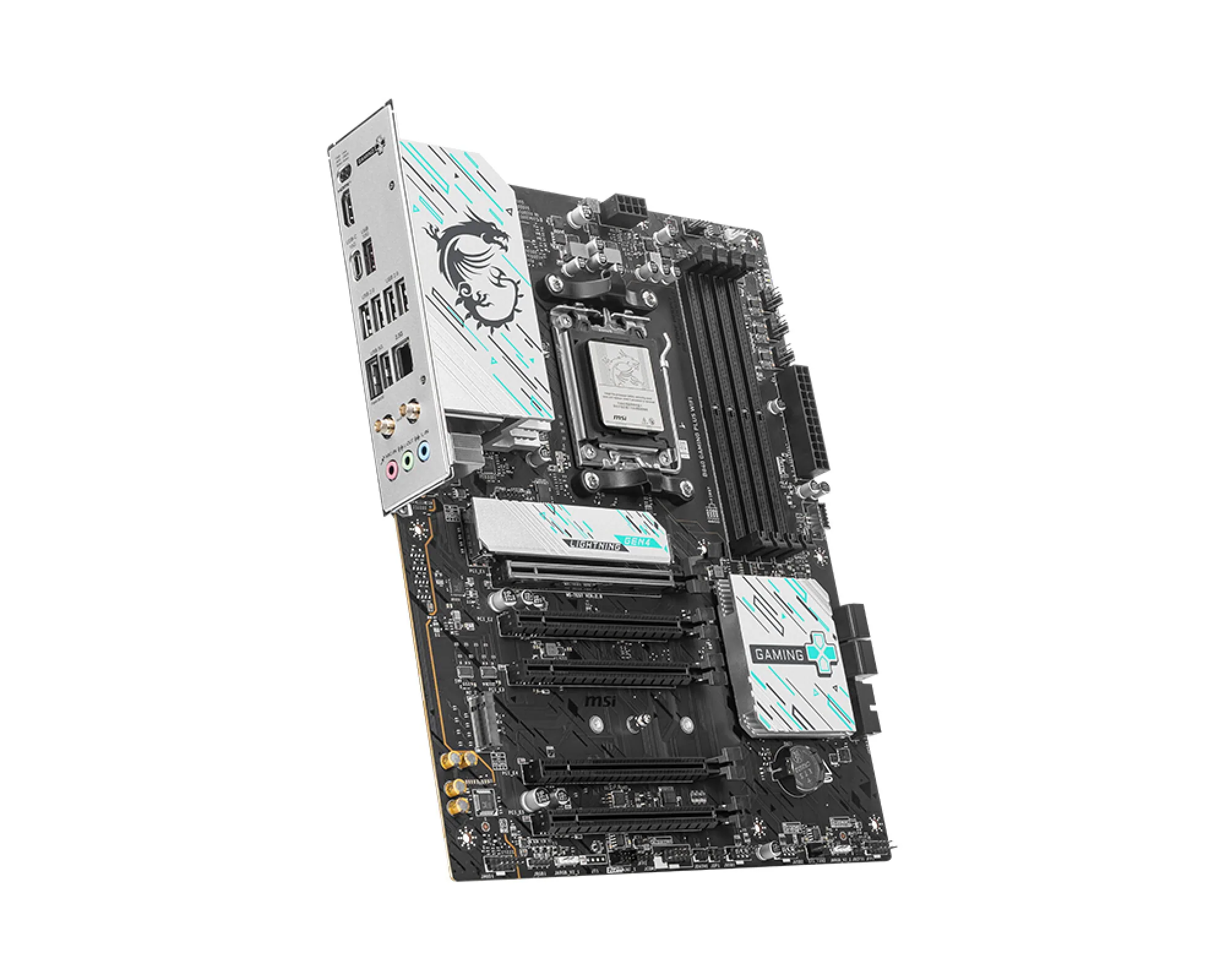 MSI B840 GAMING PLUS WIFI Motherboard AMD B840 Sockel AM5 ATX – Bild 4