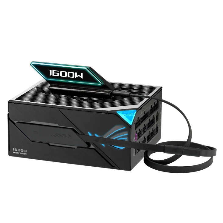 ASUS ROG -THOR-1600T3-GAMING-EVO Netzteil 1600 W 20+4 pin ATX ATX Grau – Bild 2