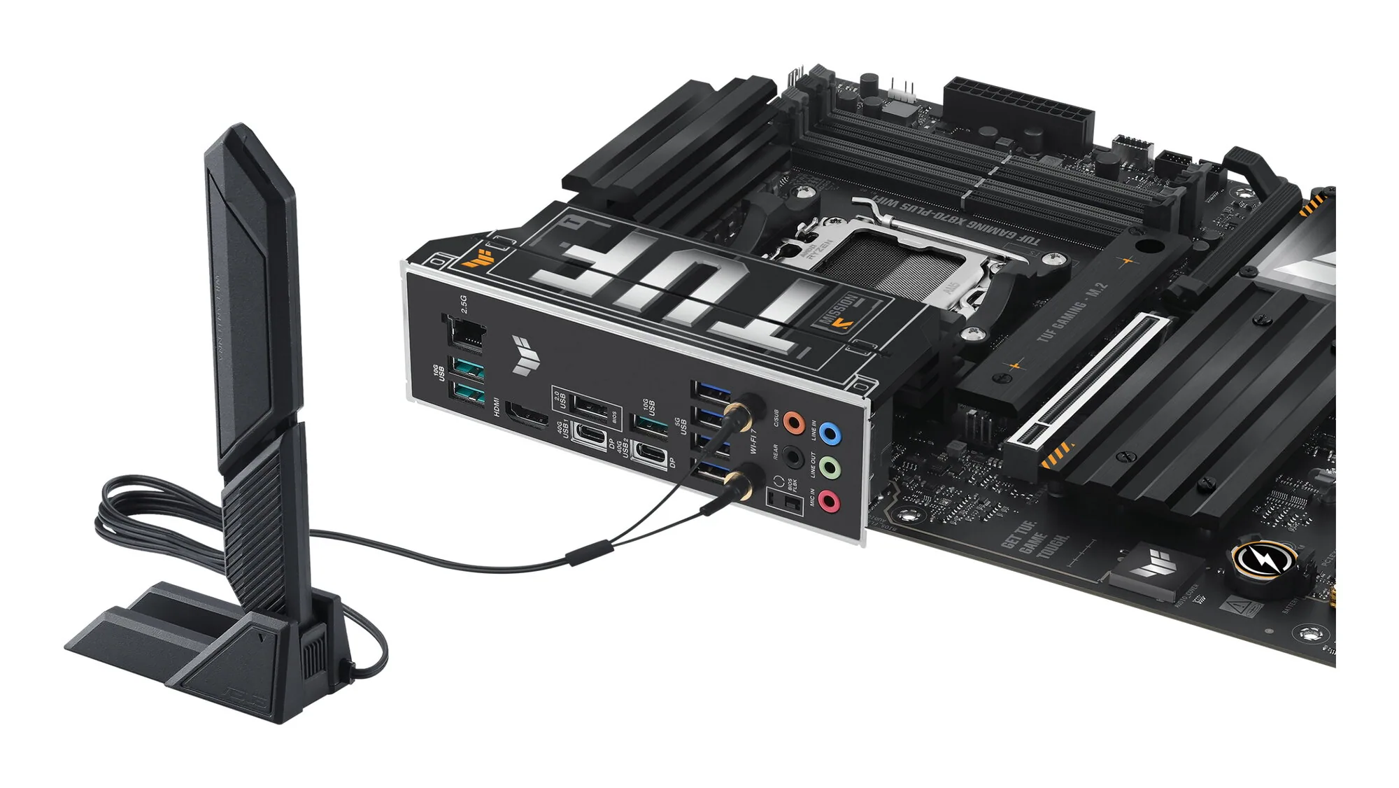 ASUS TUF GAMING X870-PLUS WIFI AMD X870 Sockel AM5 ATX – Bild 8