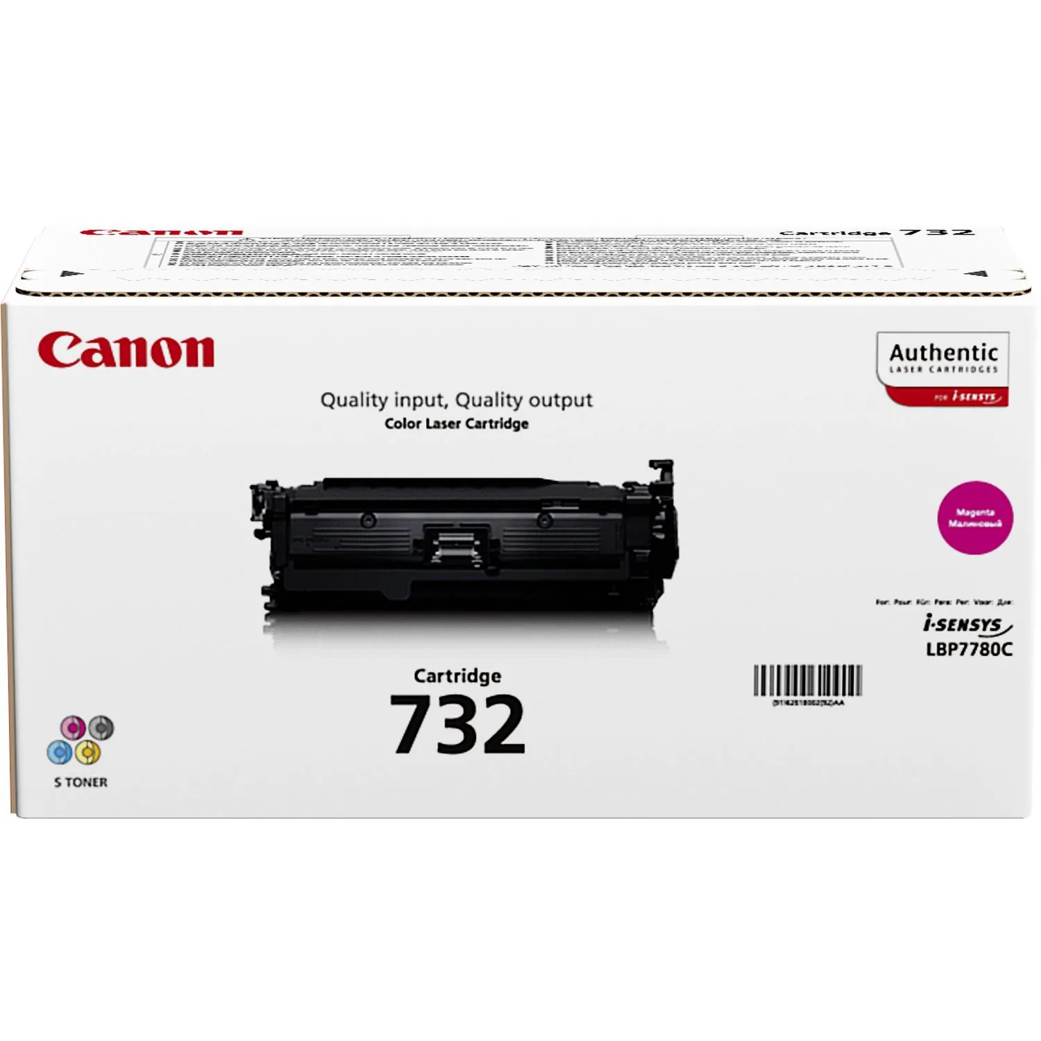 Canon 732M Tonerkartusche 1 Stück(e) Original Magenta – Bild 1