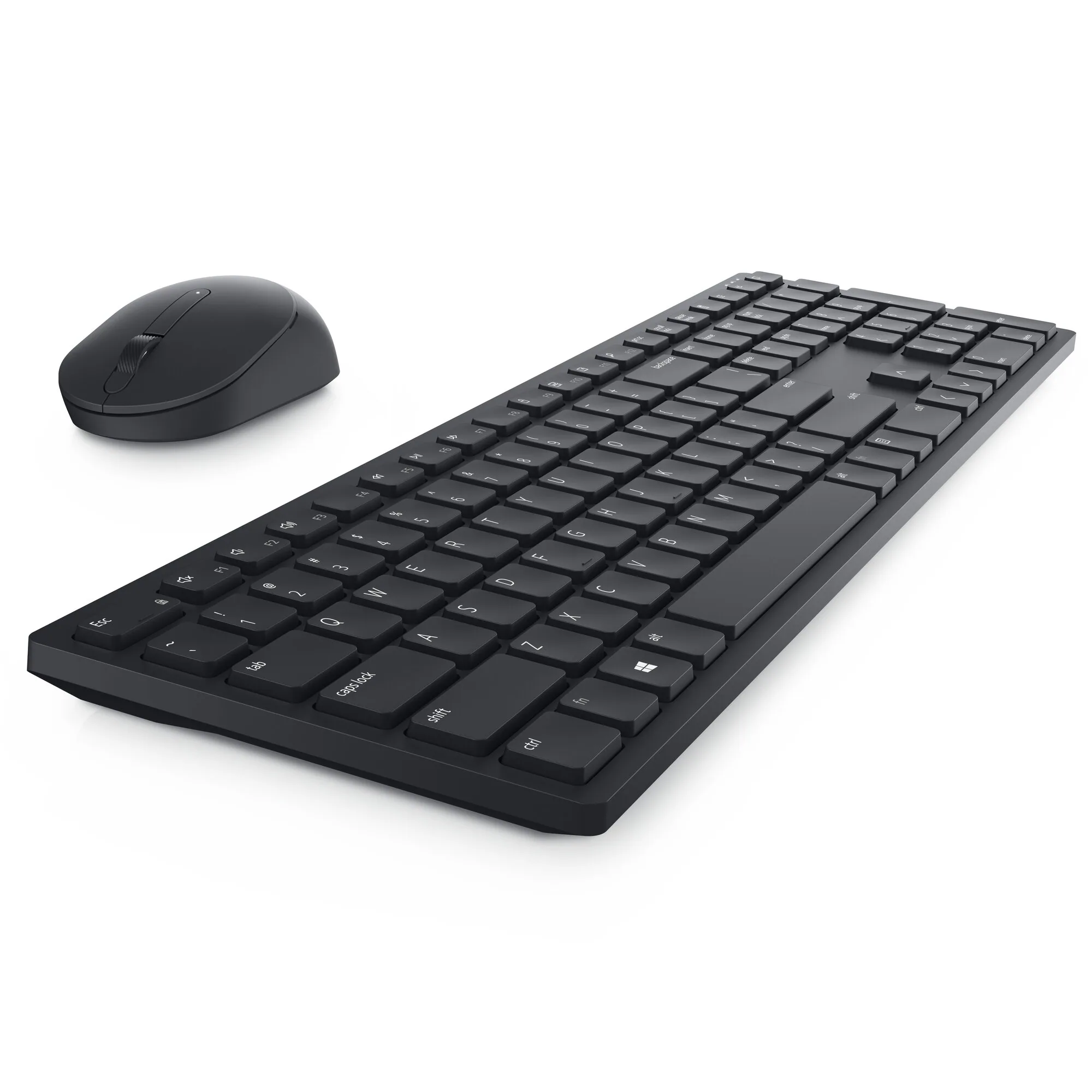 DELL Pro-Tastatur und -Maus – KM5221W - US international (QWERTY) - schwarz - (RTL BOX) – Bild 4
