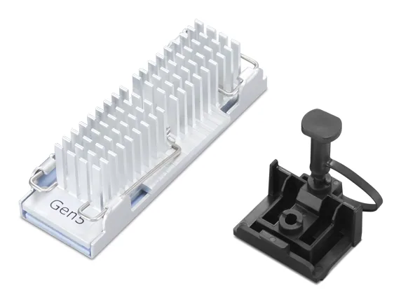 Lenovo 4XH1U02647 Computerkühlsystem M.2 NVMe SSD Kühlkörper/Radiator Edelstahl – Bild 1