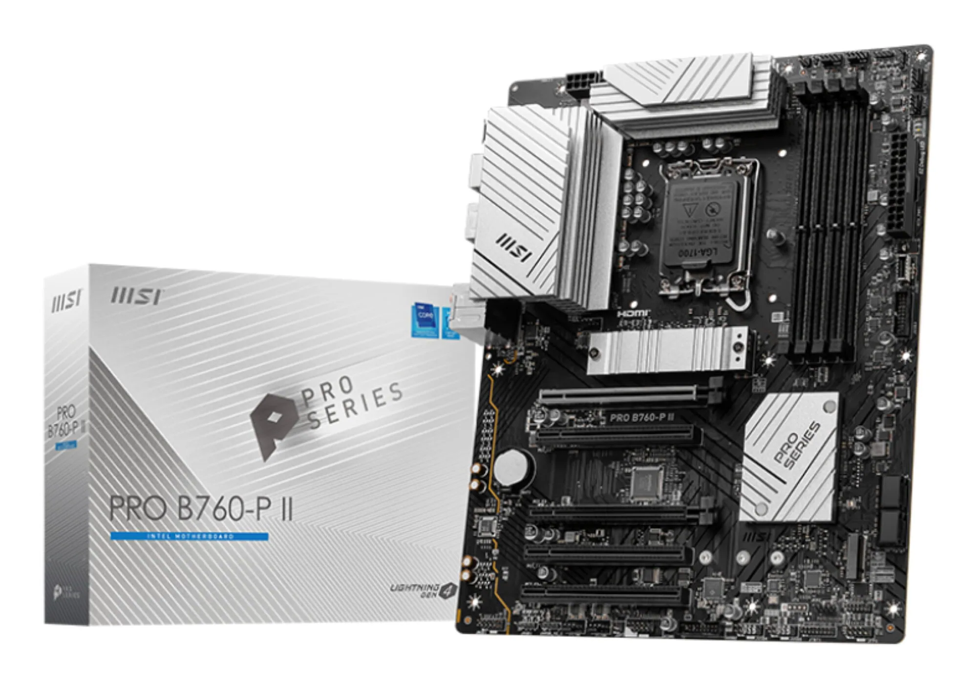 MSI PRO B760-P II Motherboard Intel B760 LGA 1700 ATX – Bild 1