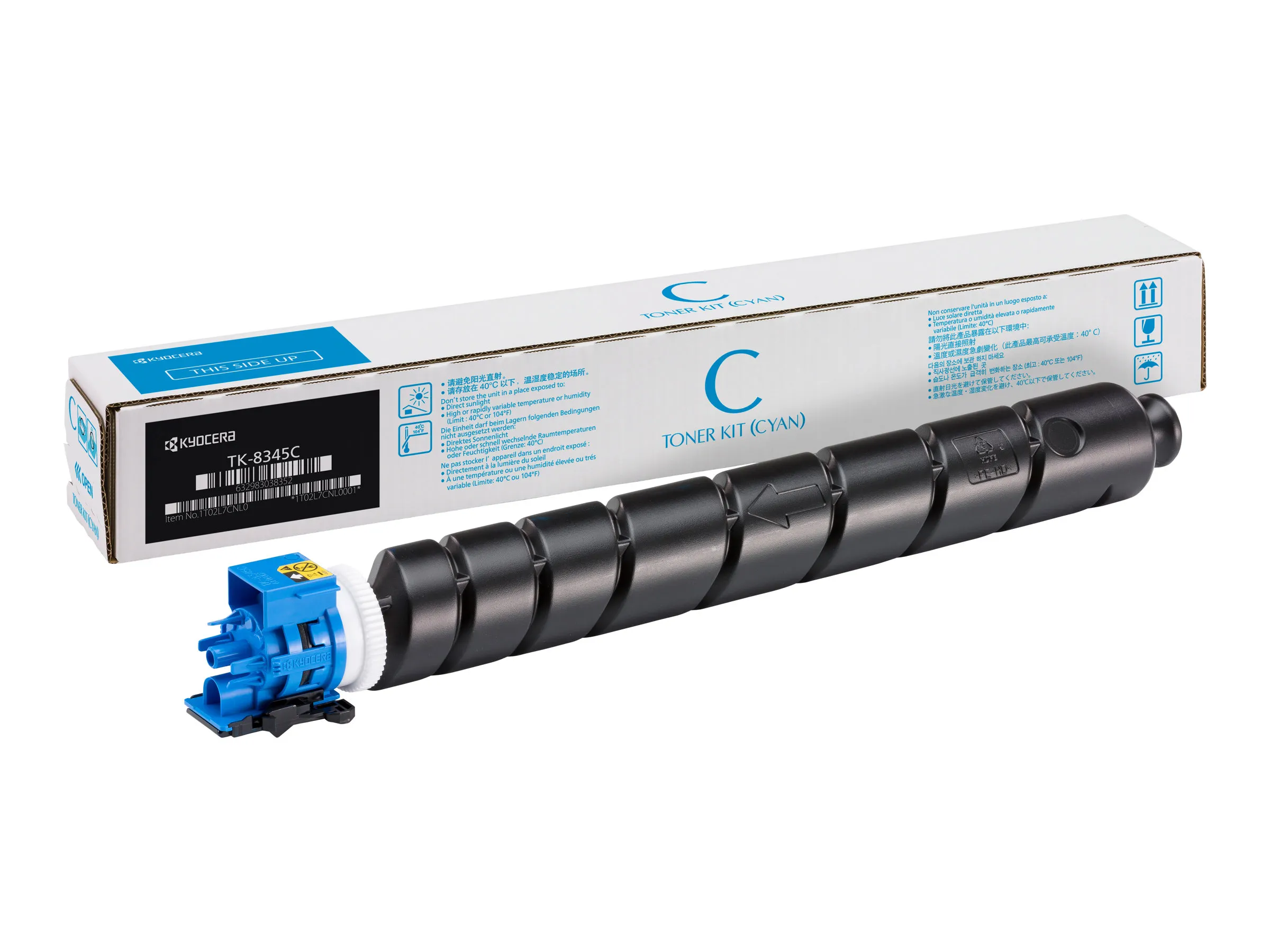 Kyocera TK-8345C Tonerkartusche Original Cyan