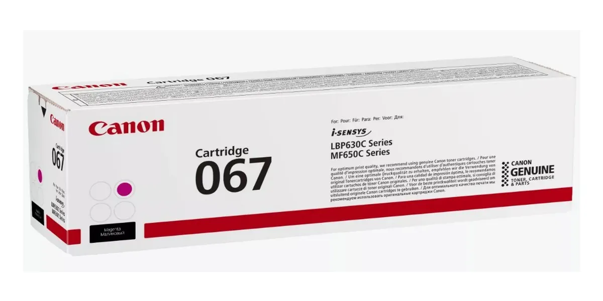 Canon Toner 067 M magenta 1250 Seiten