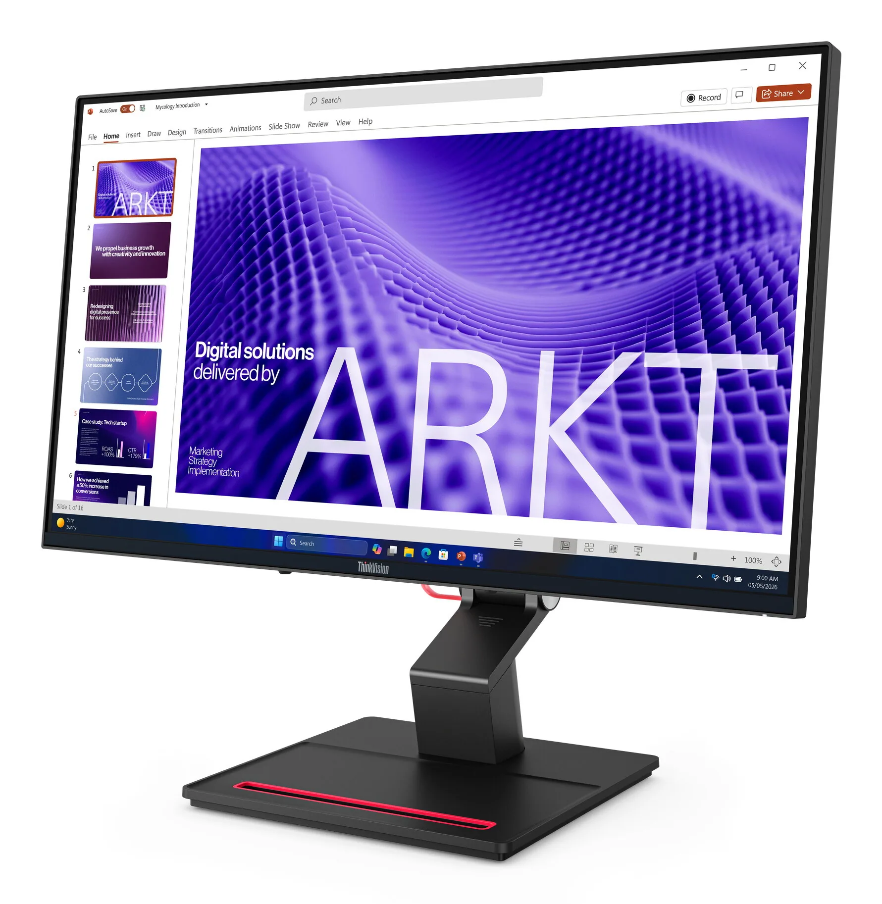 Lenovo ThinkVision T24D-4t Monitor – Bild 3