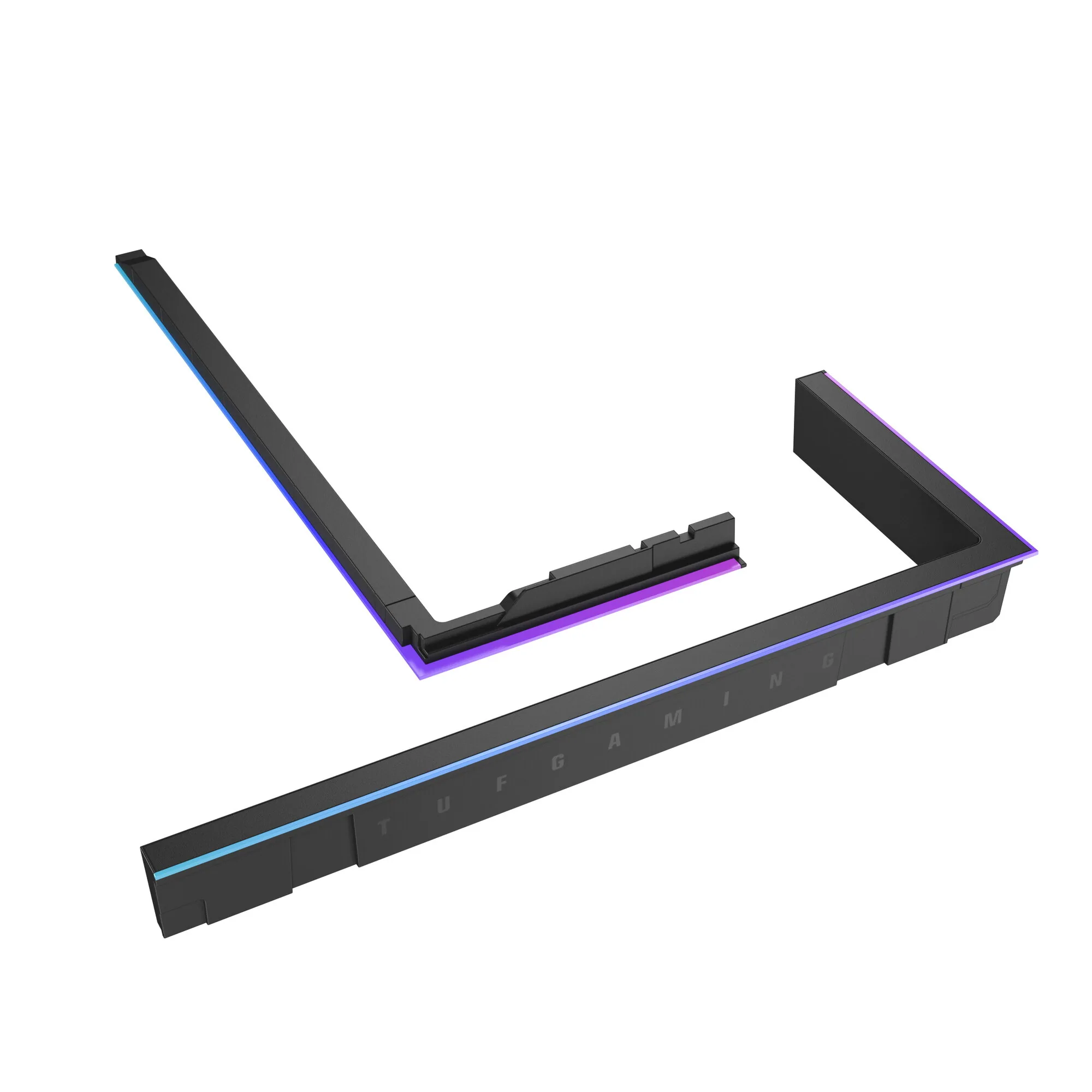 ASUS TUF GAMING GT502 Horizon ARGB Lighting Kit Black Midi Tower RGB-Lichtverbesserungs-Set – Bild 3