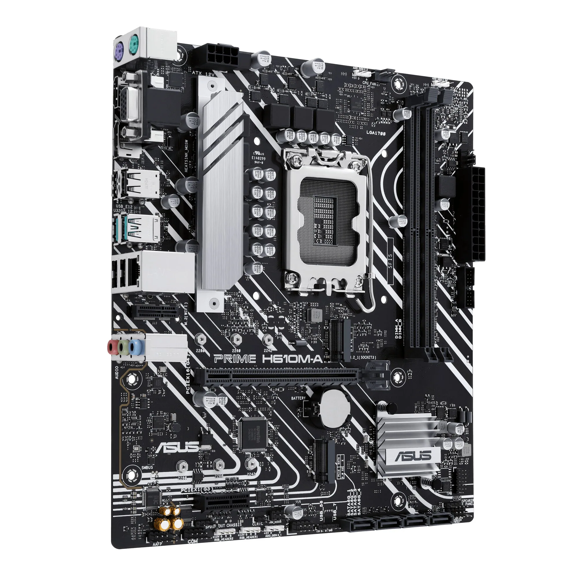 ASUS PRIME H610M-A-CSM Intel H610 LGA 1700 micro ATX – Bild 2