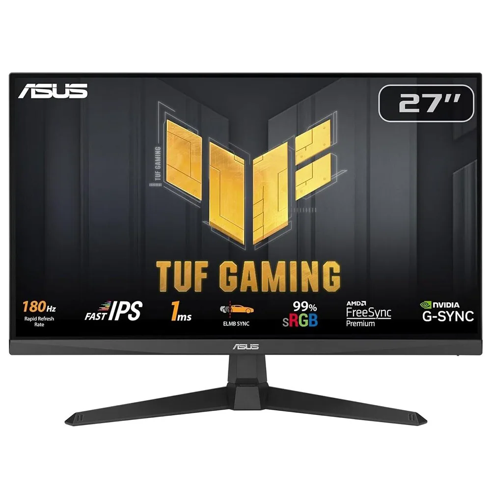 ASUS TUF Gaming VG279Q3A Computerbildschirm 68,6 cm (27") 1920 x 1080 Pixel Full HD LCD Schwarz – Bild 1