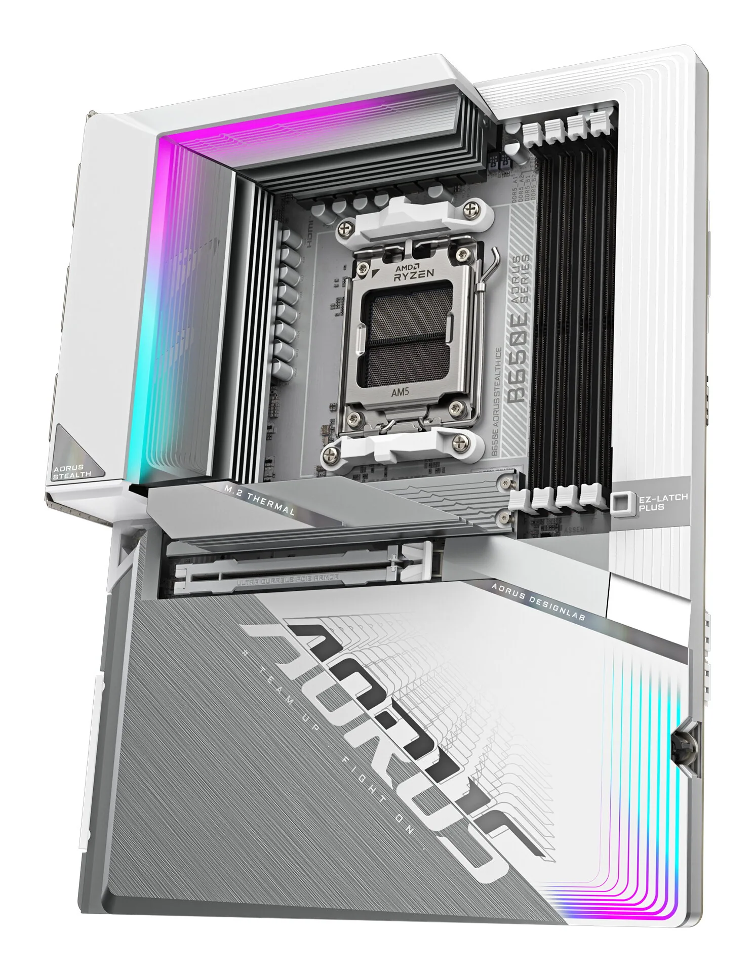 GIGABYTE B650E AORUS STEALTH ICE Mainboard – Bild 4