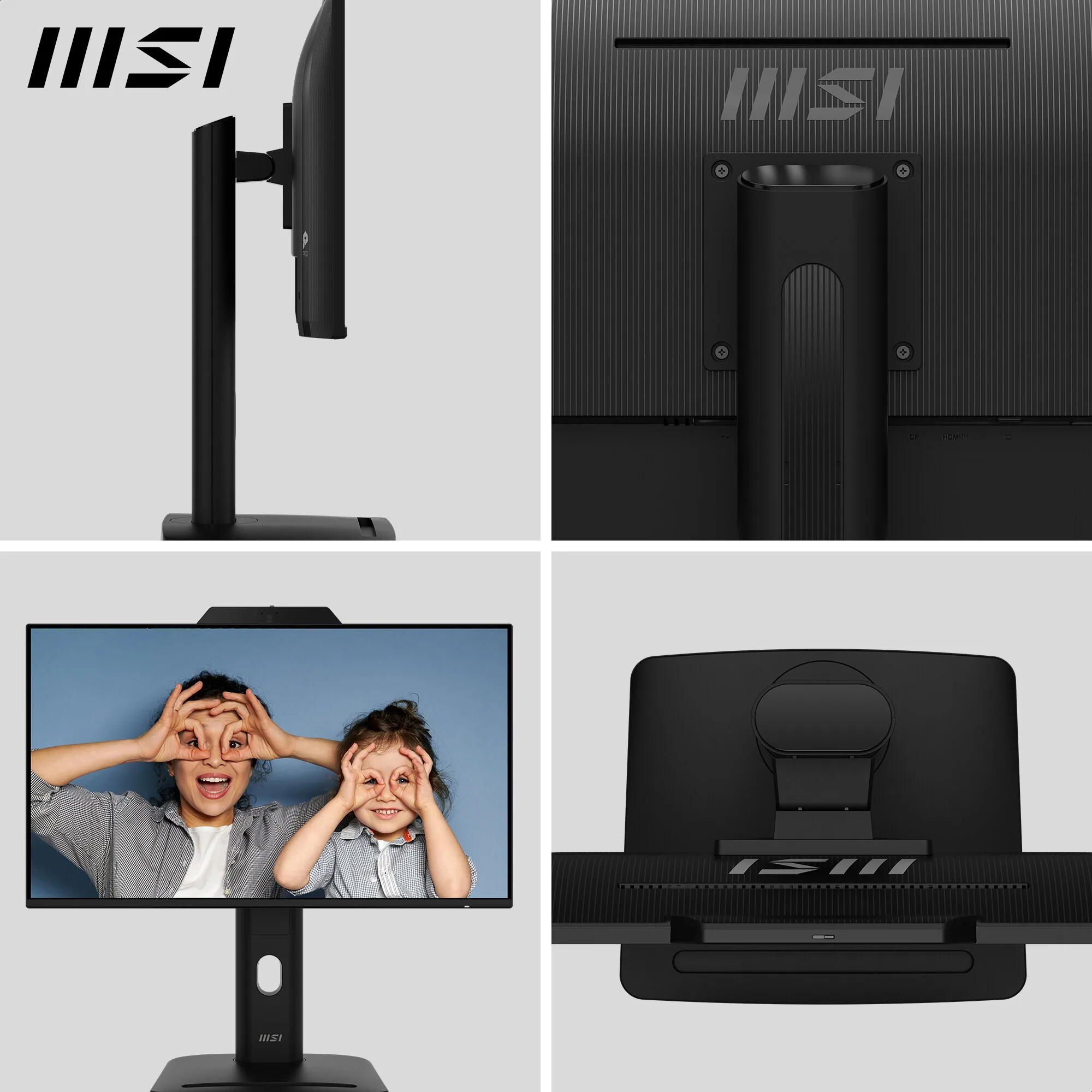 MSI Pro MP242PMGDE Computerbildschirm 60,5 cm (23.8") 1920 x 1080 Pixel Full HD LCD Schwarz – Bild 7