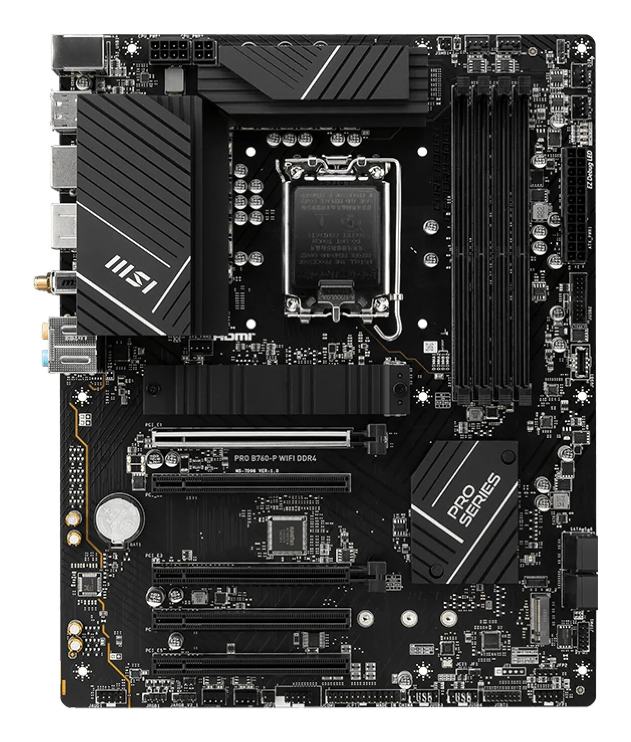 MSI PRO B760-P WIFI DDR4 Motherboard Intel B760 LGA 1700 ATX – Bild 2