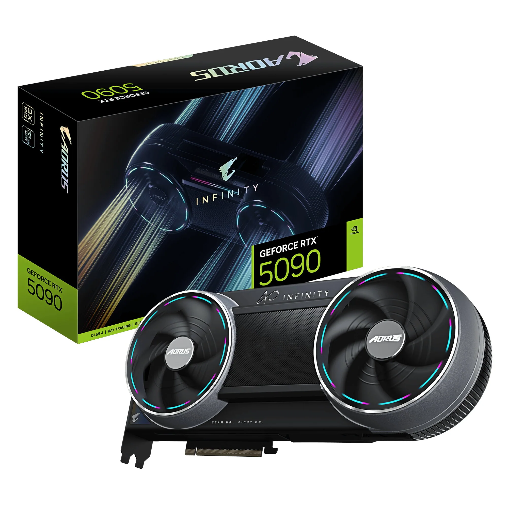 GIGABYTE AORUS GeForce RTX 5090 INFINITY 32G Grafikkarte – Bild 1